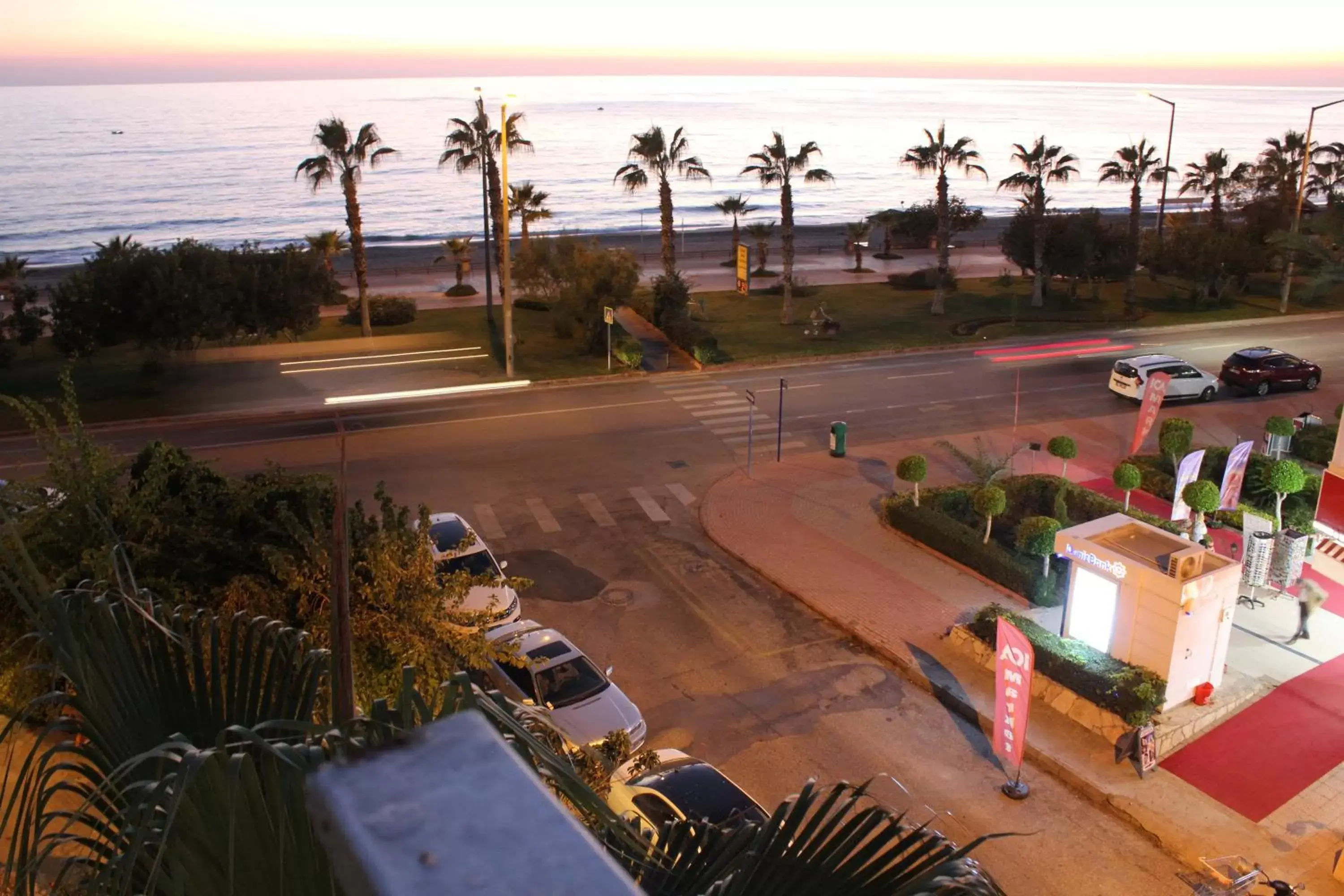 Balcony/Terrace in Belle Ocean Apart Otel