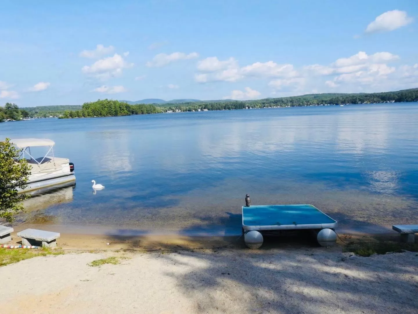 Beach in Winnisquam Lake Inn