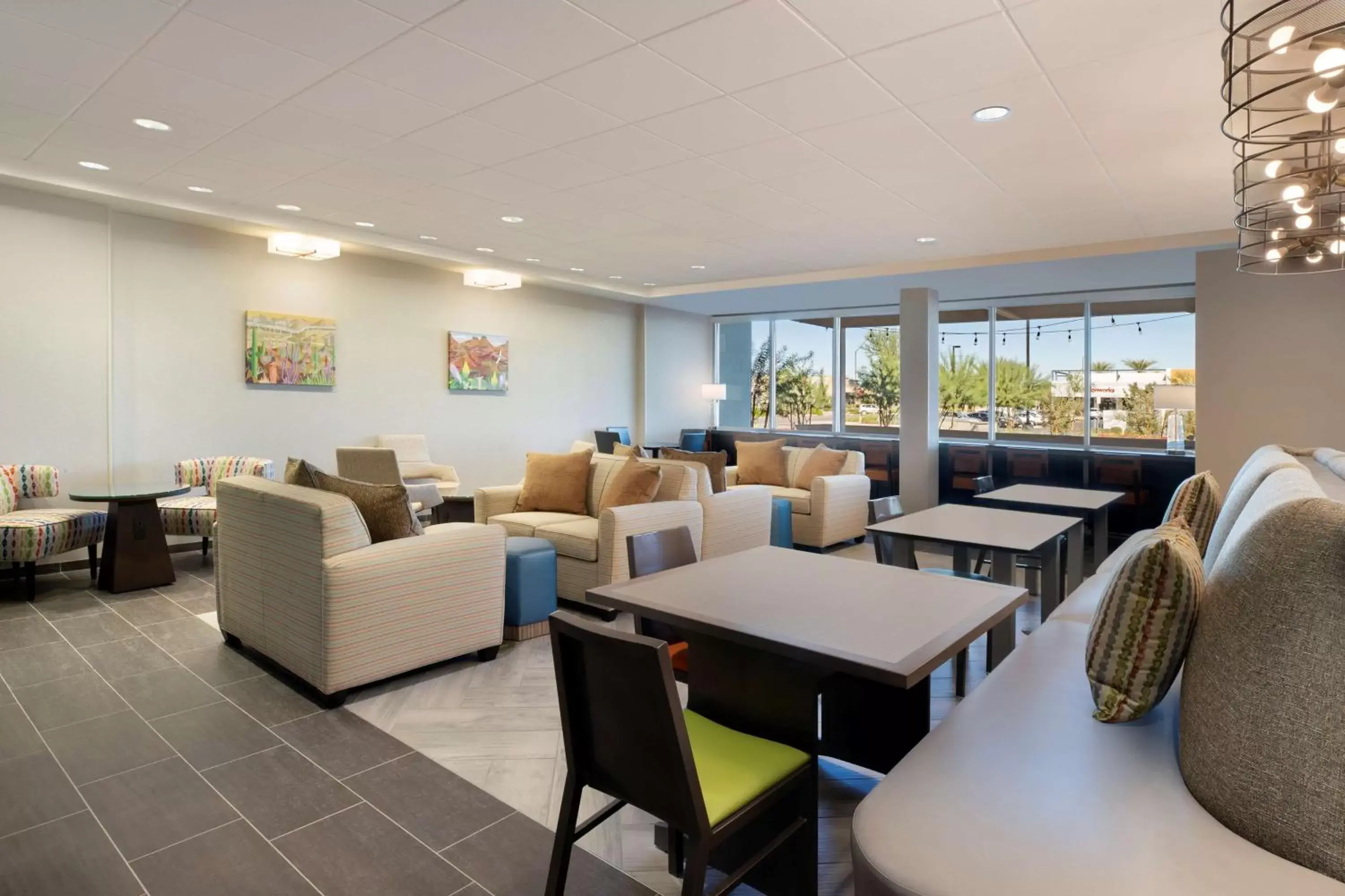 Dining area, Restaurant/Places to Eat in Home2 Suites By Hilton Phoenix Avondale, Az