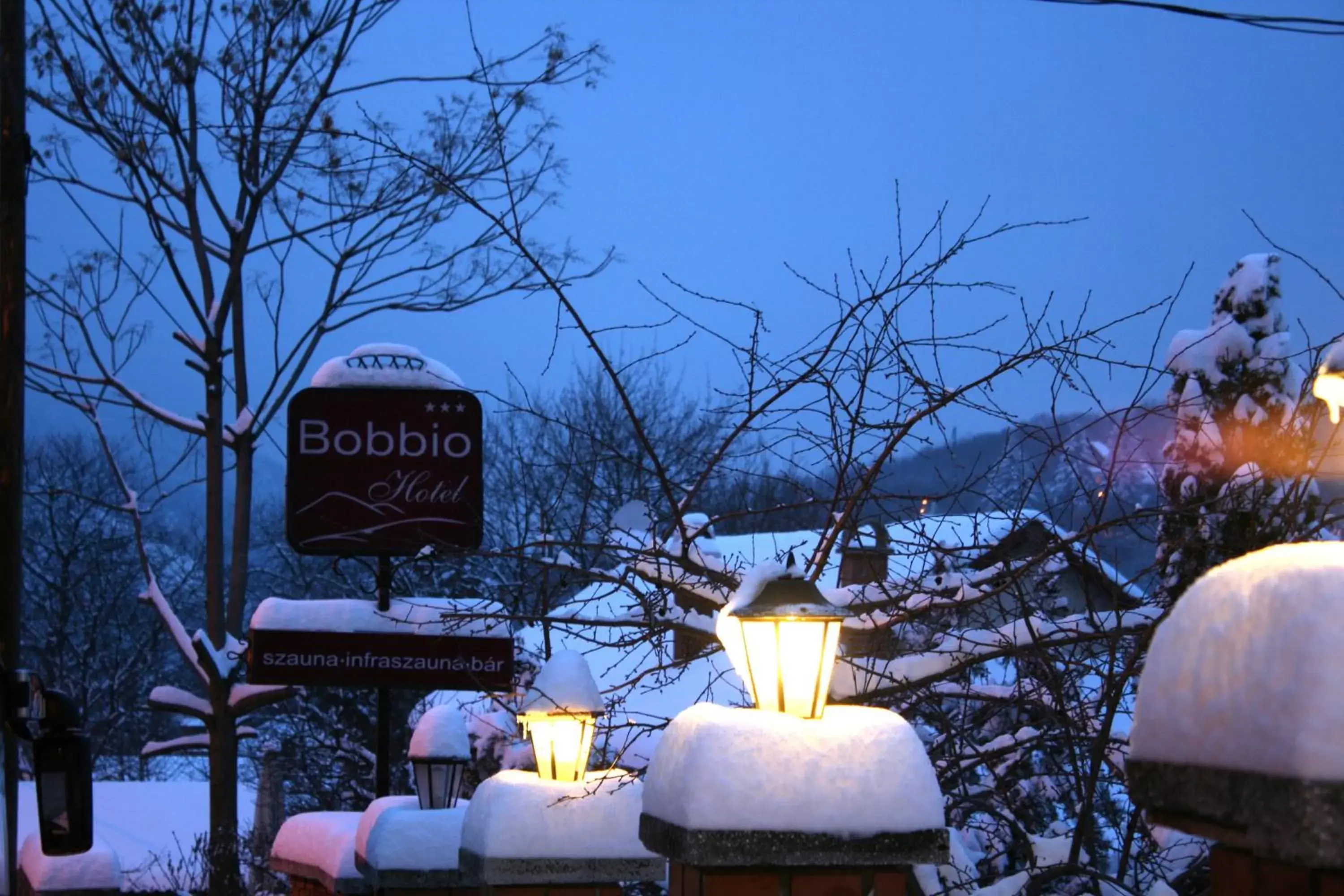 Winter in Hotel Bobbio