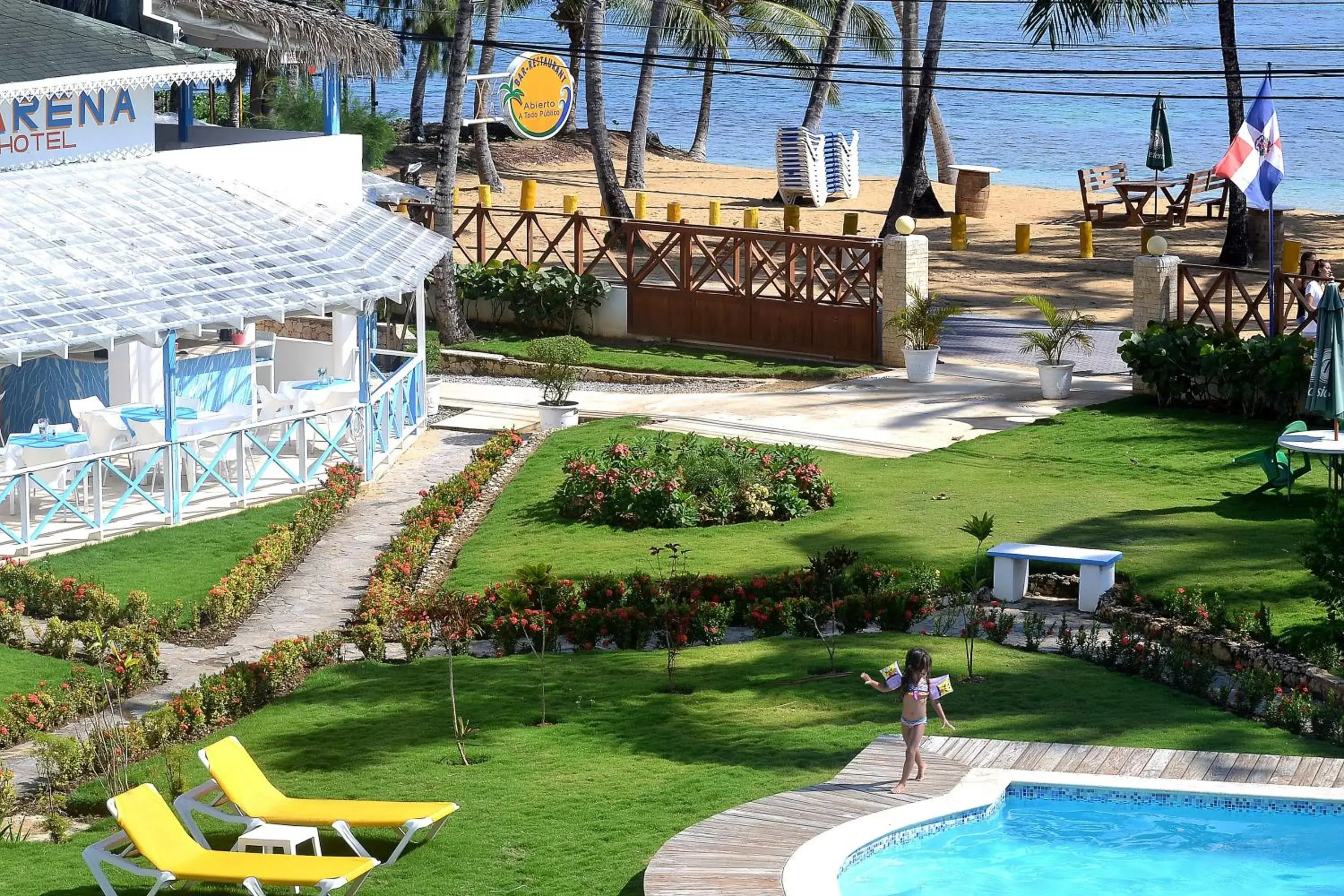 Pool View in Costarena Beach Hotel