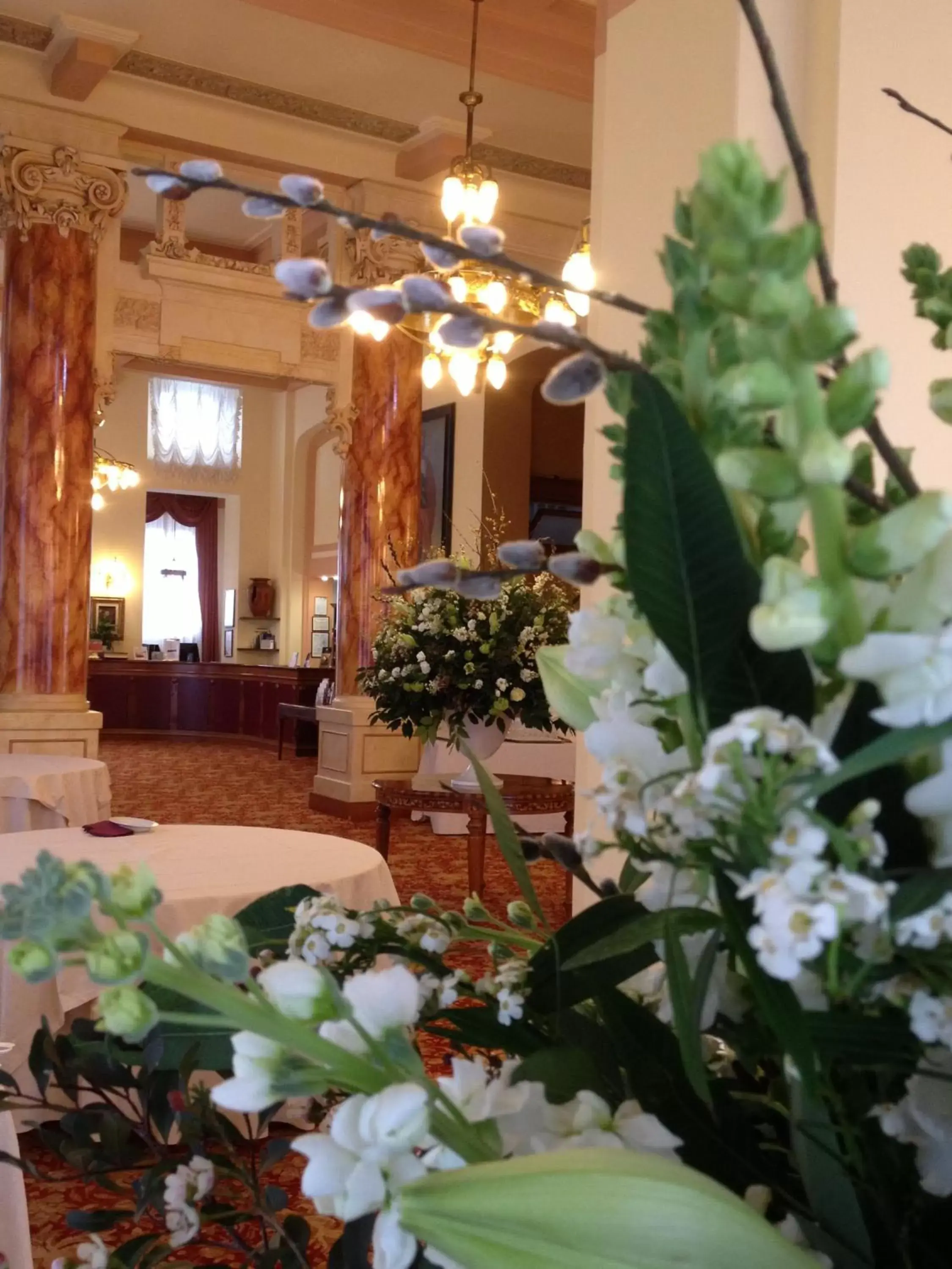 Lobby or reception in Palace Grand Hotel Varese