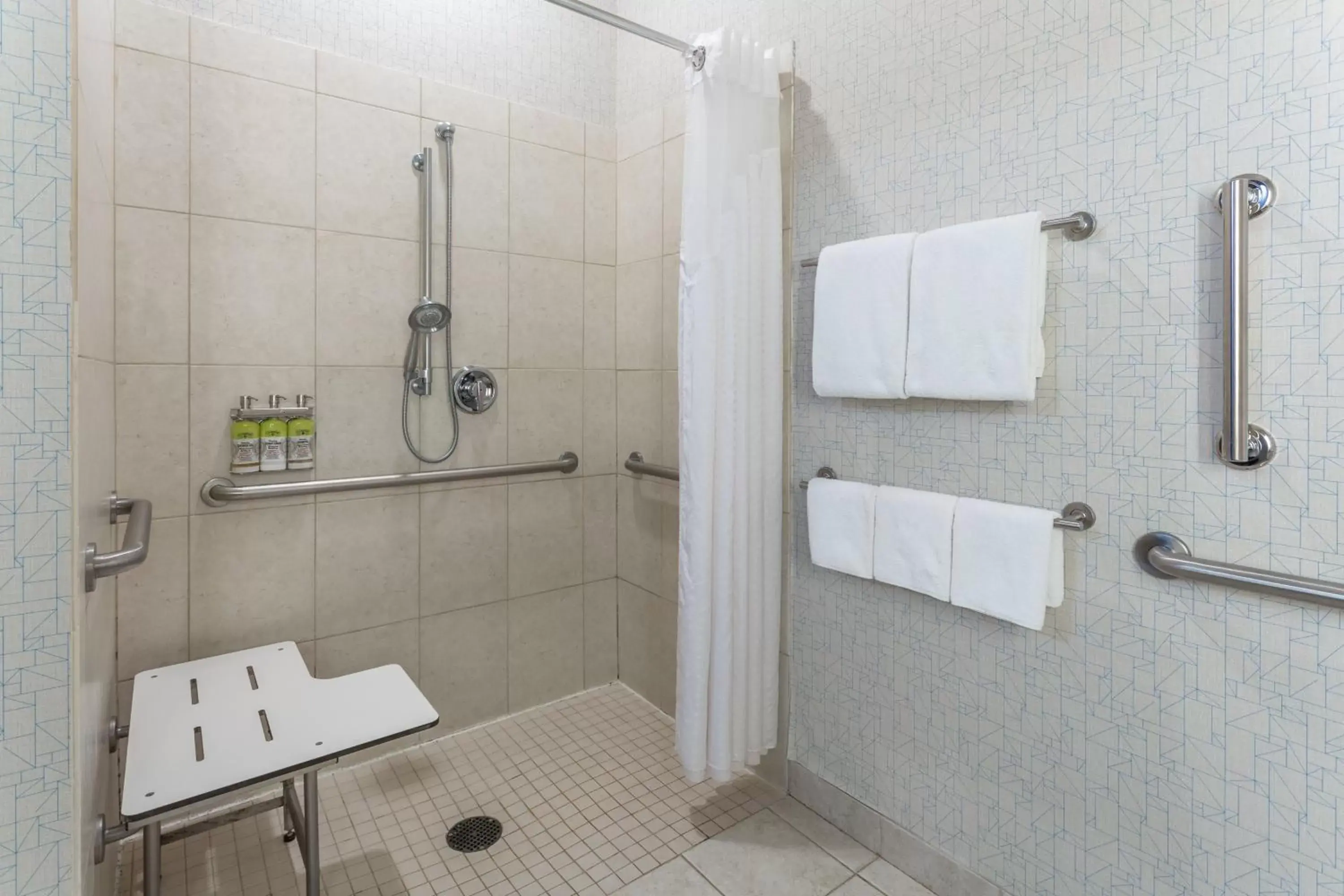 Bathroom in Holiday Inn Express Rockford-Loves Park, an IHG Hotel