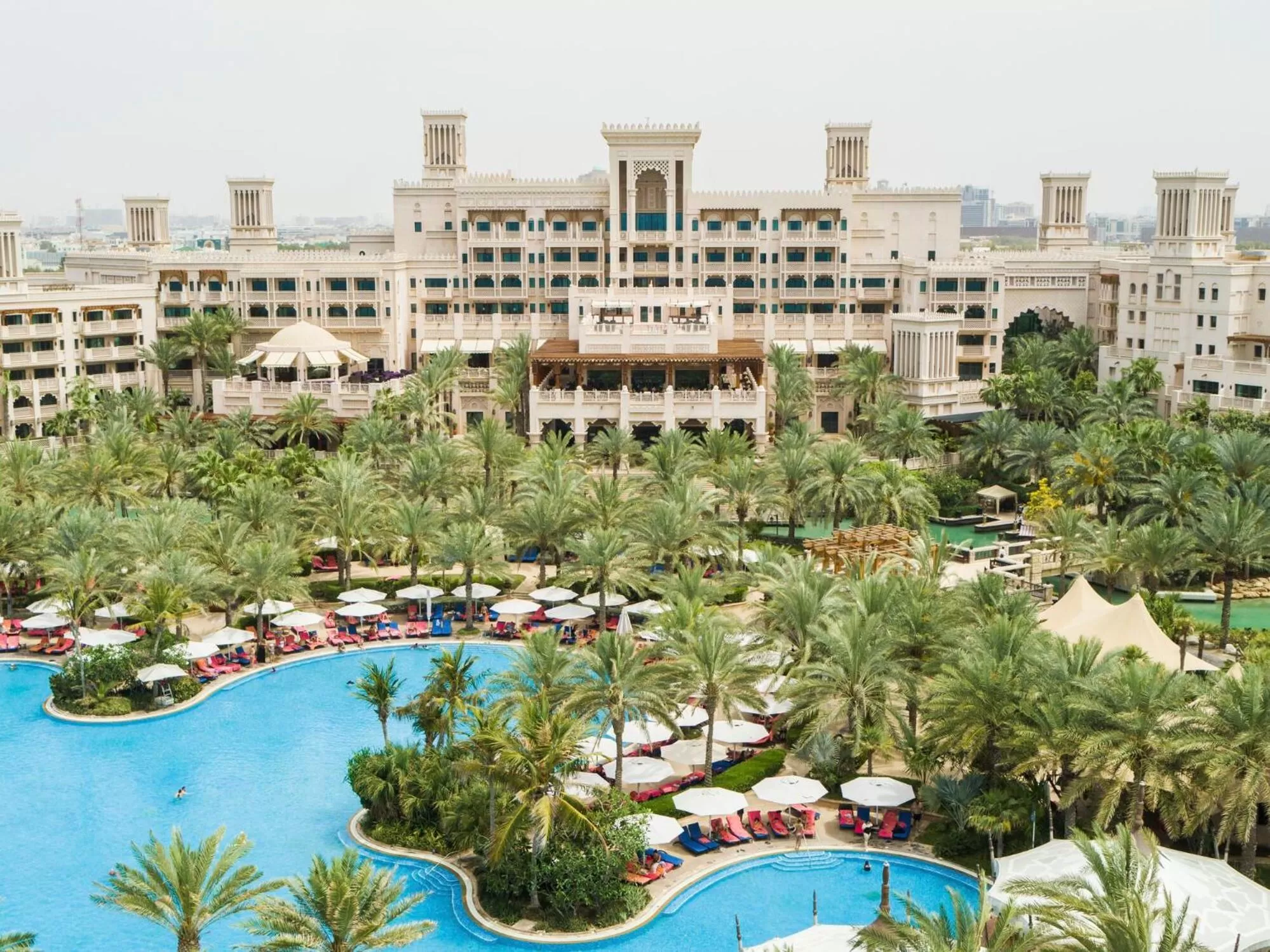Bird's eye view in Jumeirah Al Qasr Dubai