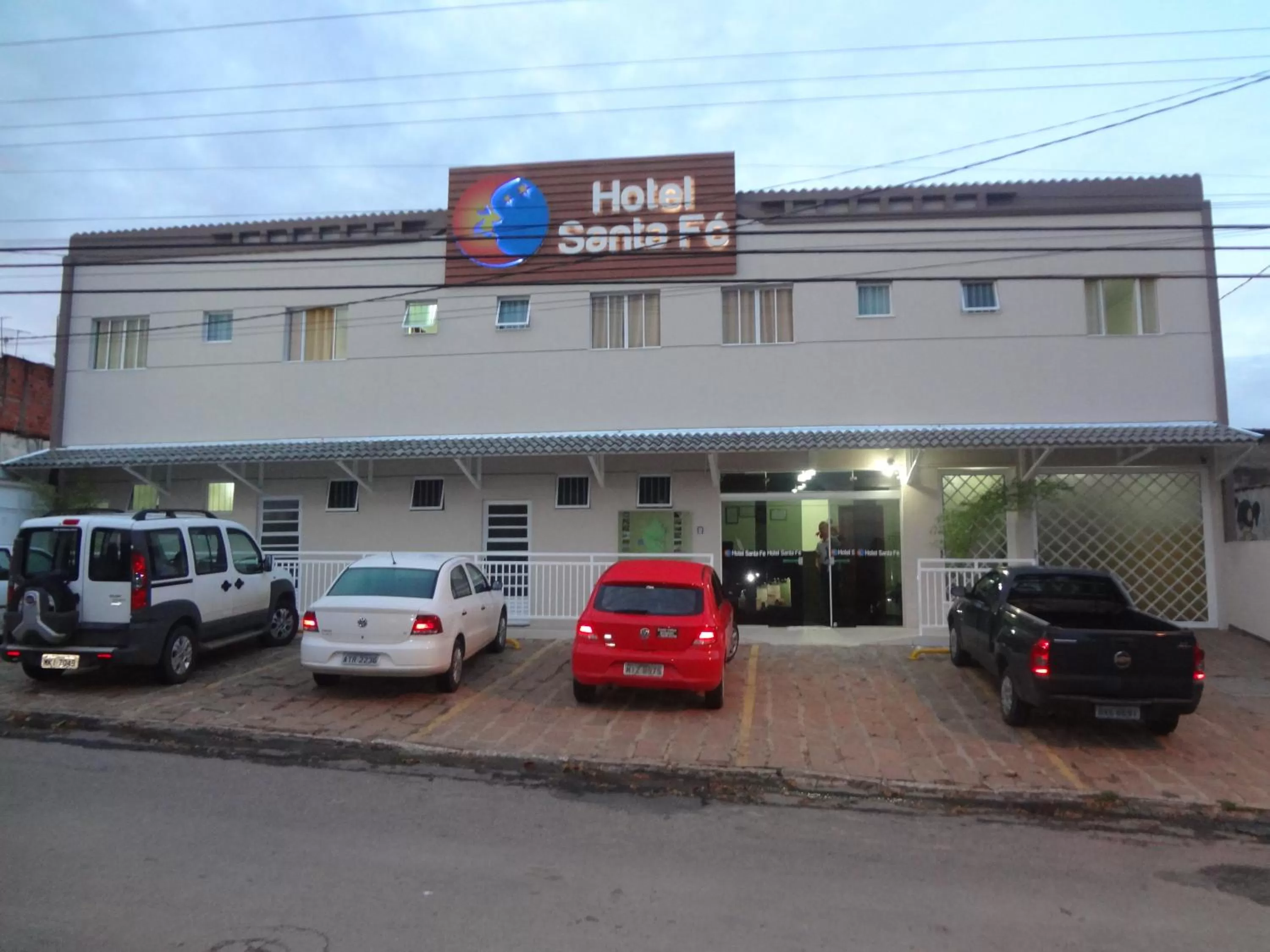 Facade/entrance in Hotel Santa Fé