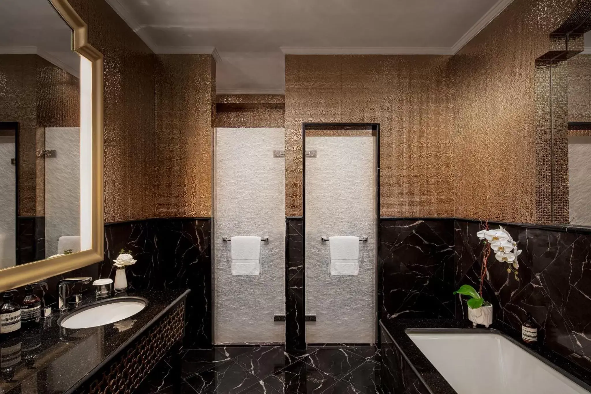 Shower, Bathroom in Waldorf Astoria Ras Al Khaimah
