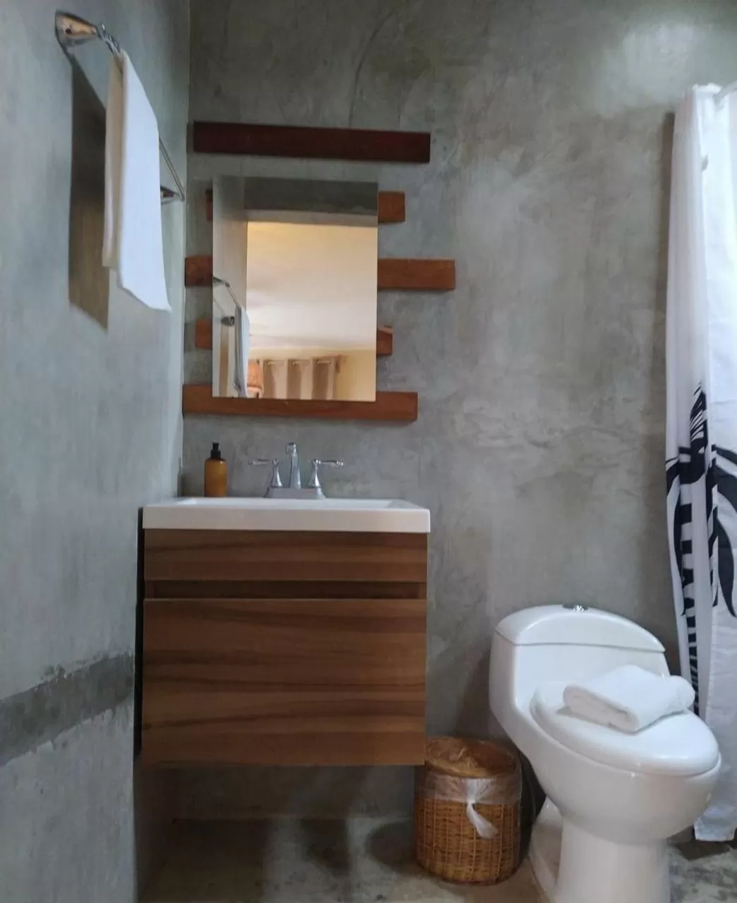 Toilet in Hotel Sur Bacalar