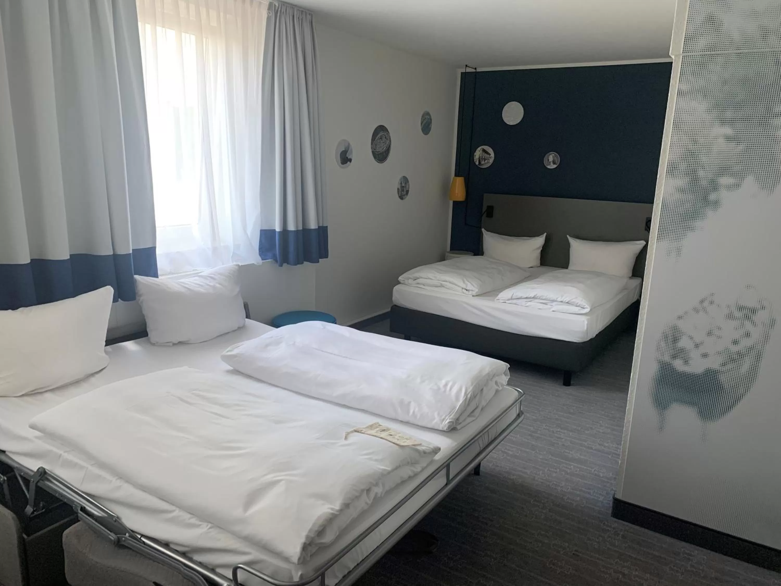 Bedroom, Bed in Vienna House Easy by Wyndham Amberg