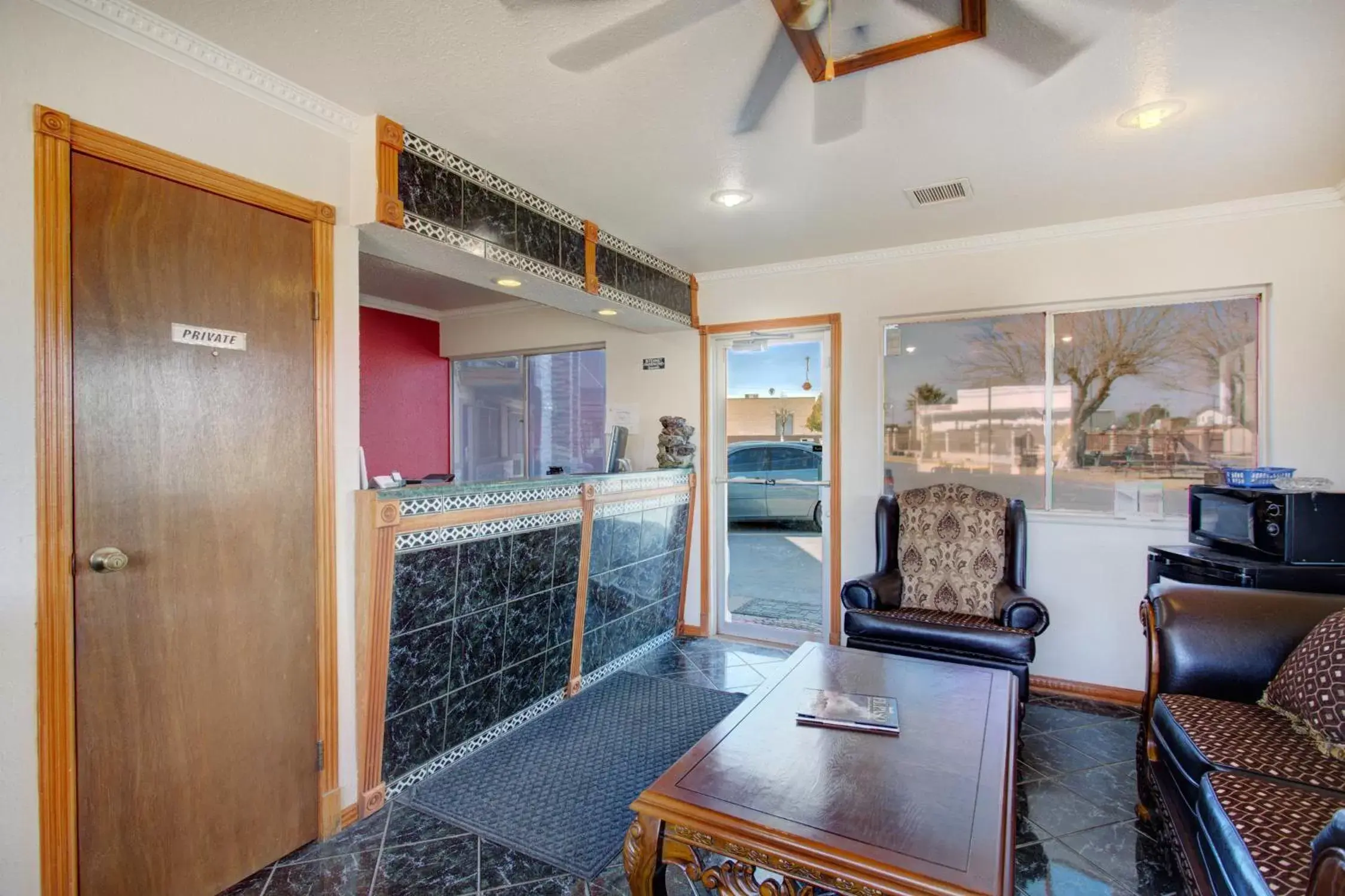 Lobby or reception in Carlsbad Inn , New Mexico