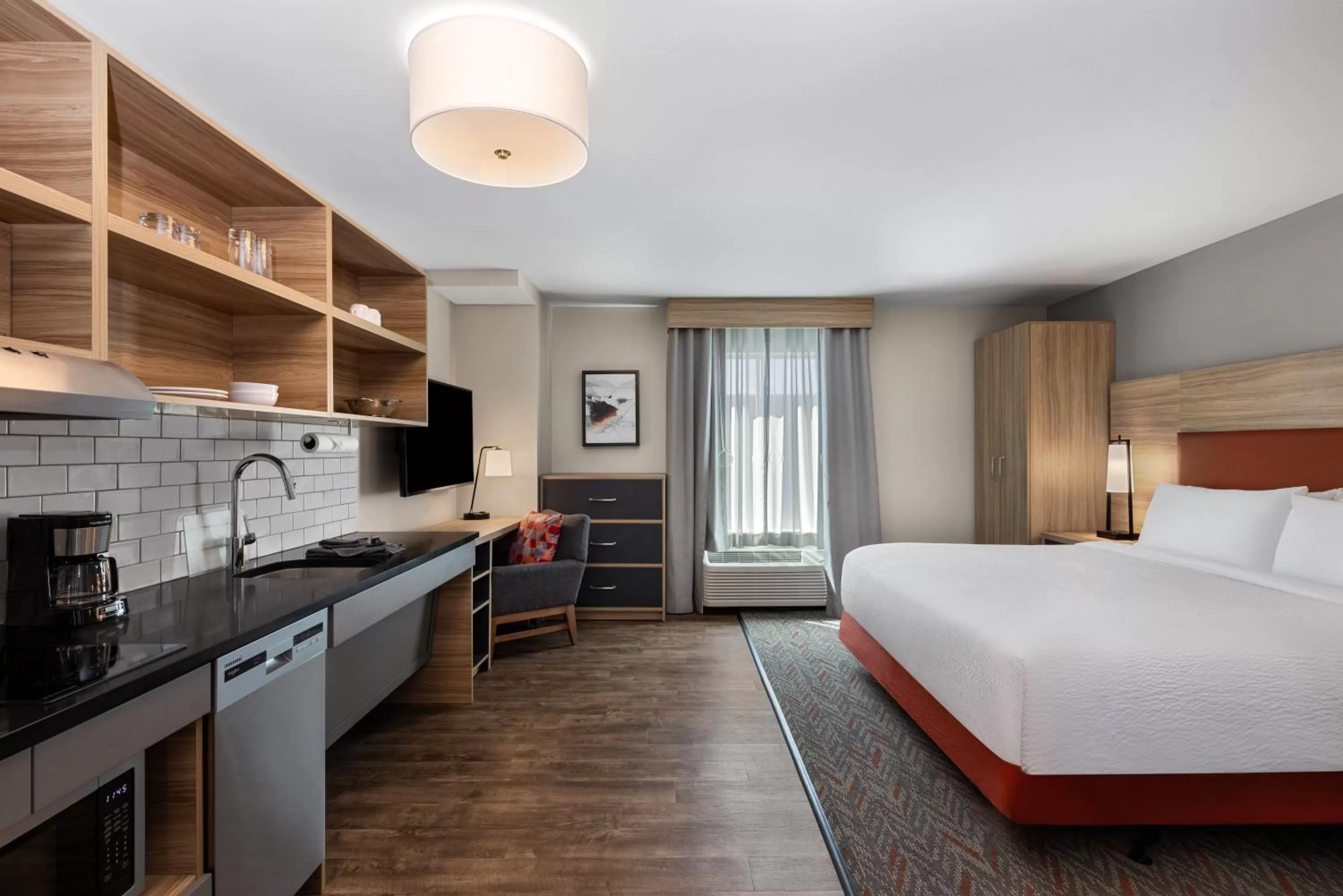 Bedroom, Bed in Candlewood Suites - Layton - Salt Lake City by IHG
