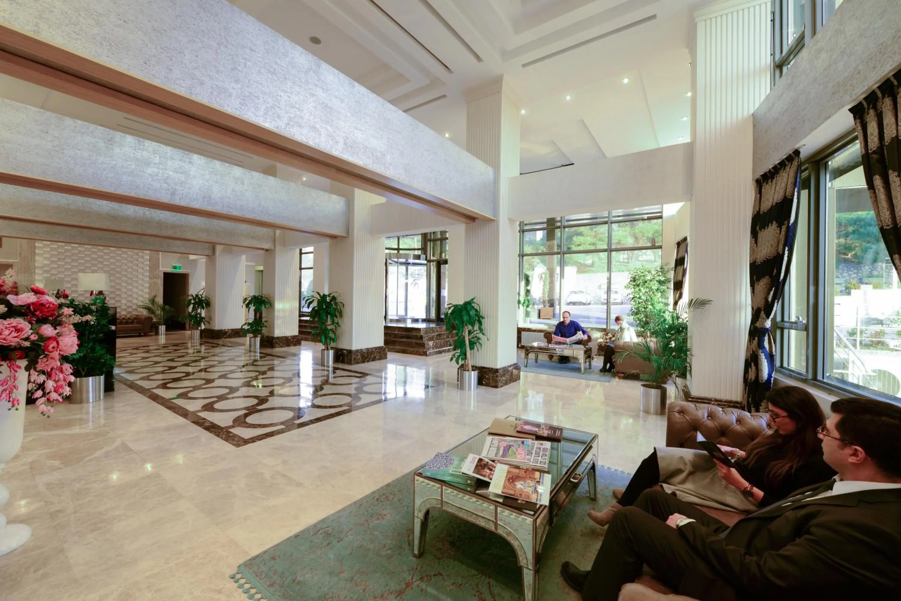 Lobby or reception in The Berussa Hotel