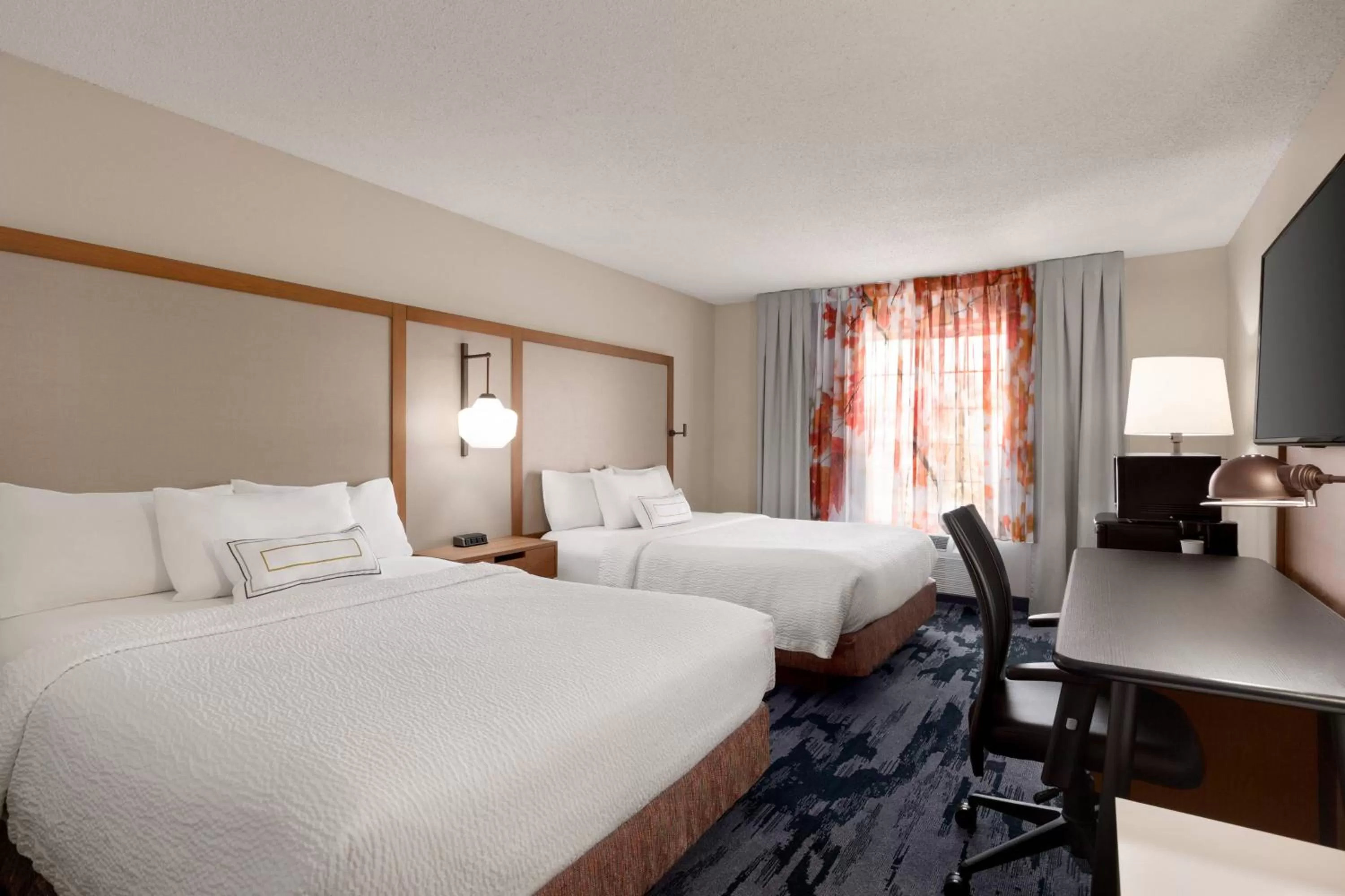 Queen Room with Two Queen Beds - Hearing Accessible in Fairfield Inn & Suites Wheeling - St. Clairsville, OH