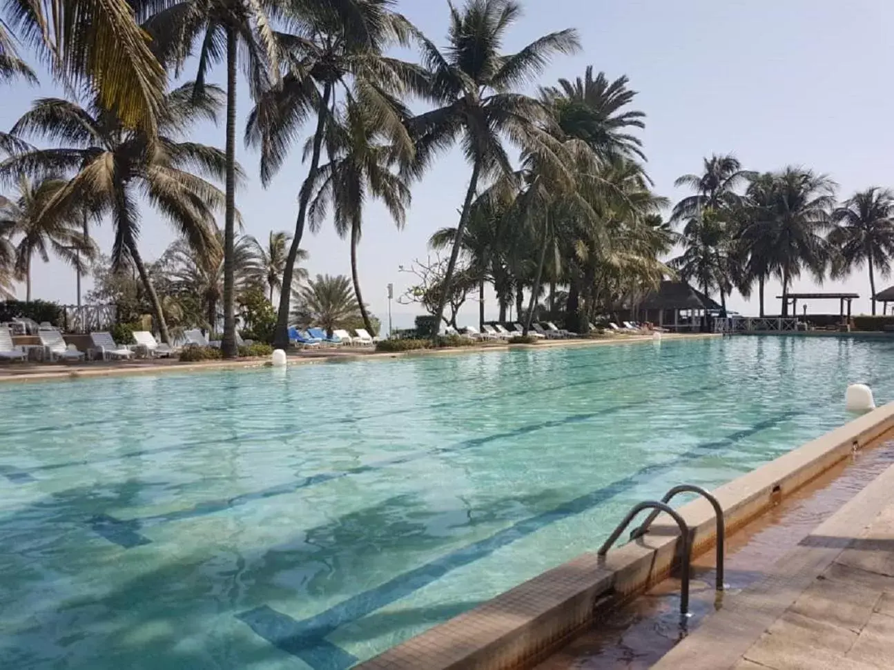 Natural landscape, Swimming Pool in Hotel Jardin Savana Dakar