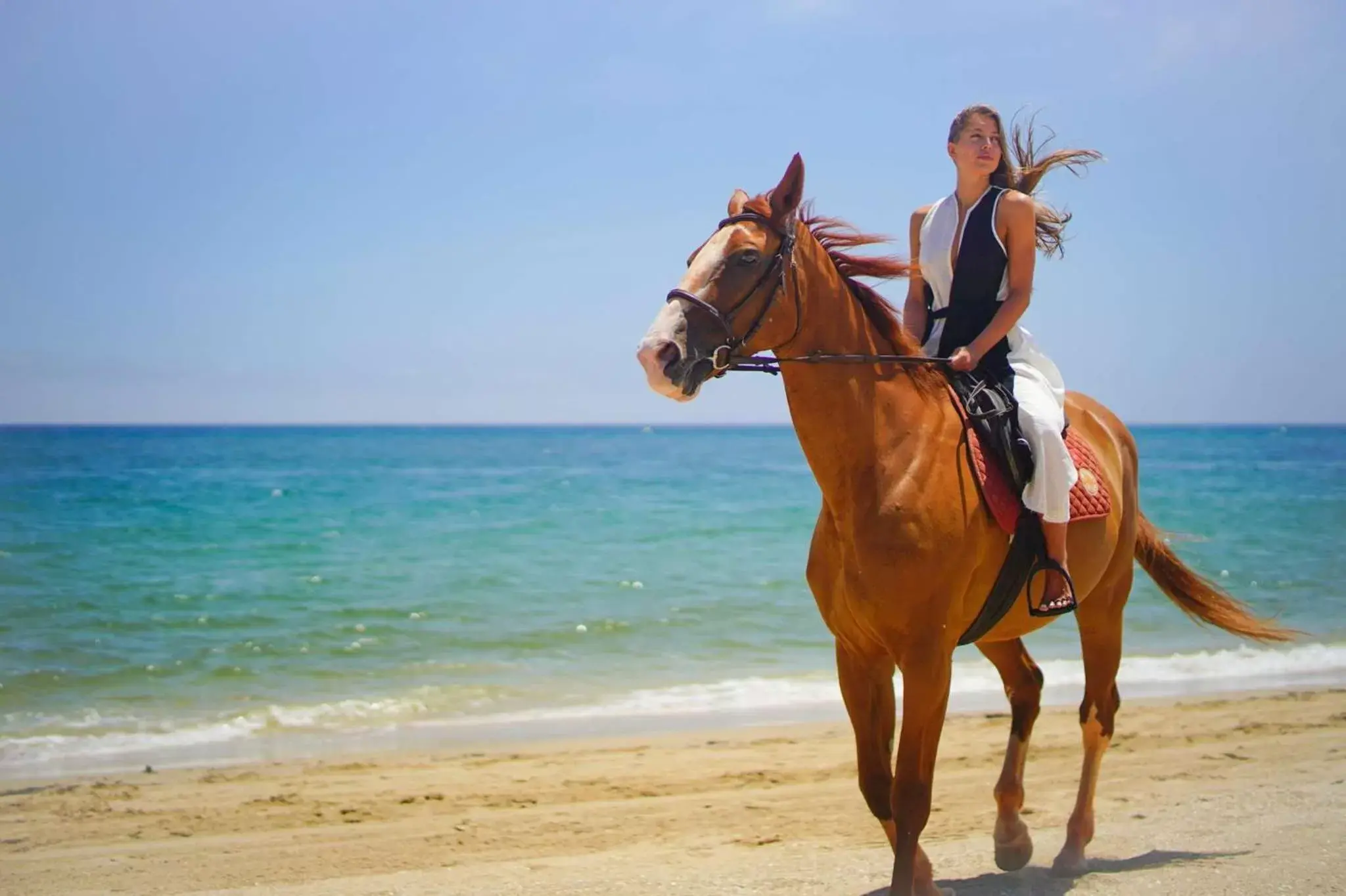 Sports, Horseback Riding in Banyan Tree Tamouda Bay