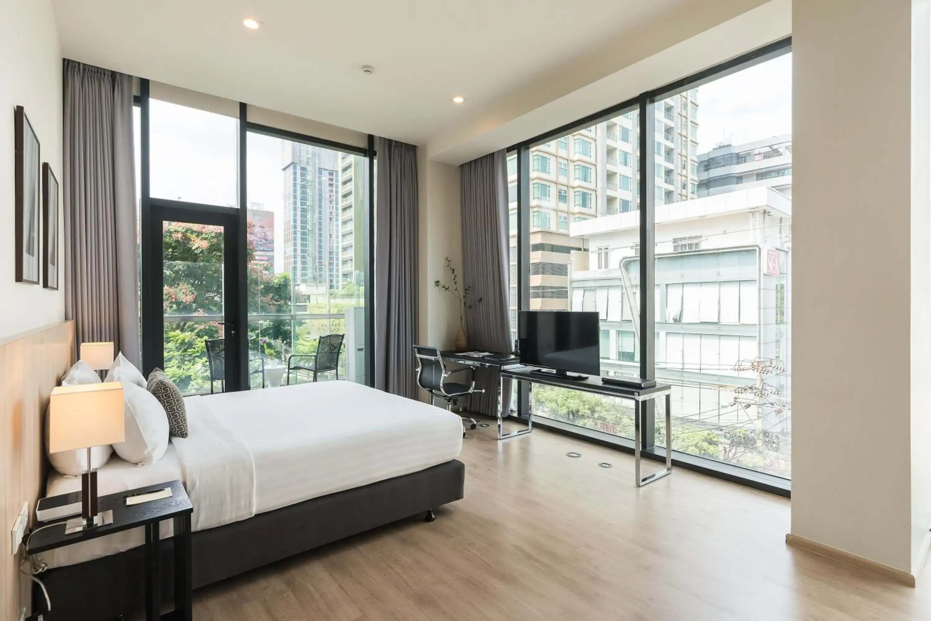 Bedroom in The Residence on Thonglor by UHG
