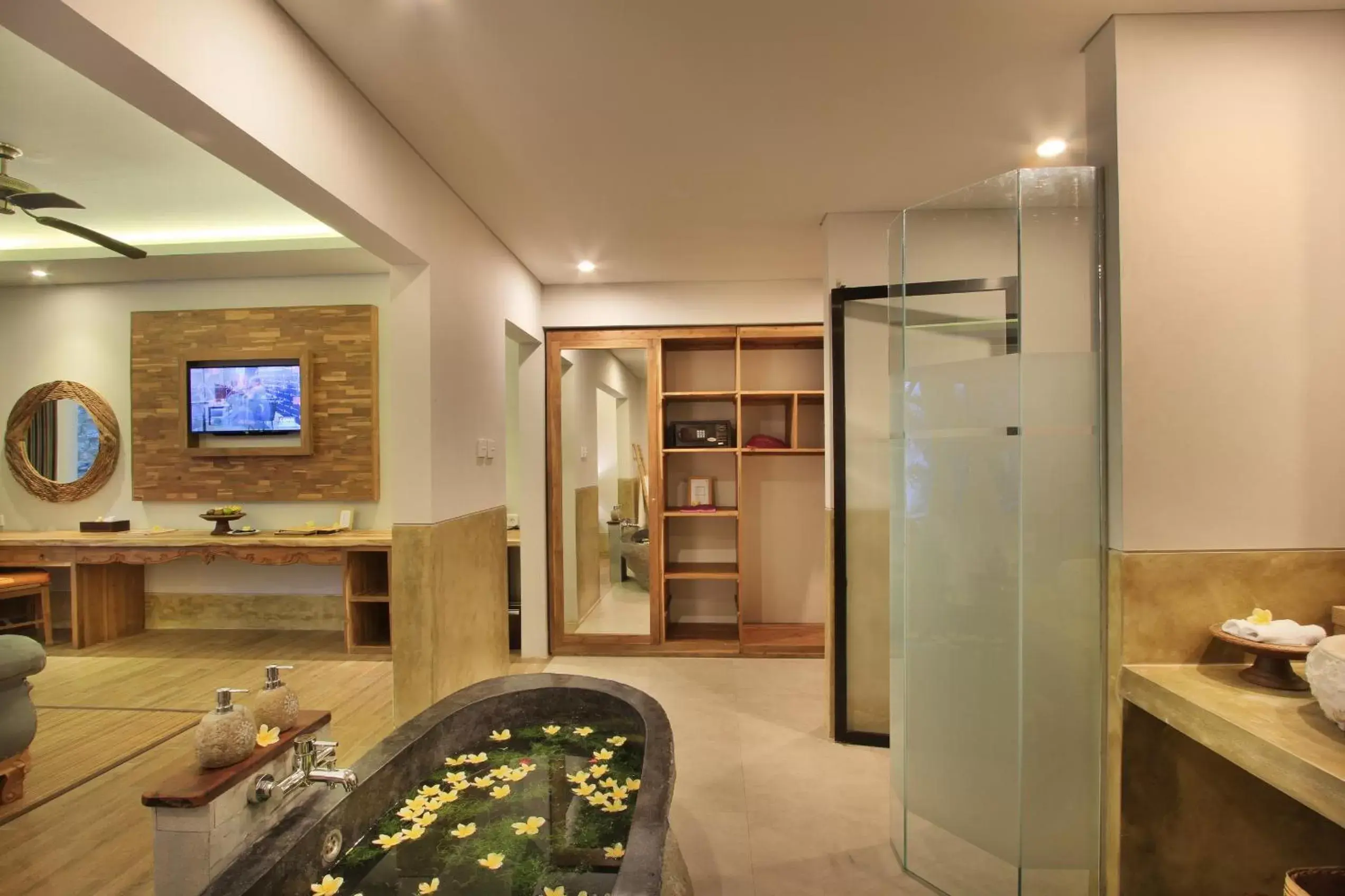 Shower in Bucu View Resort