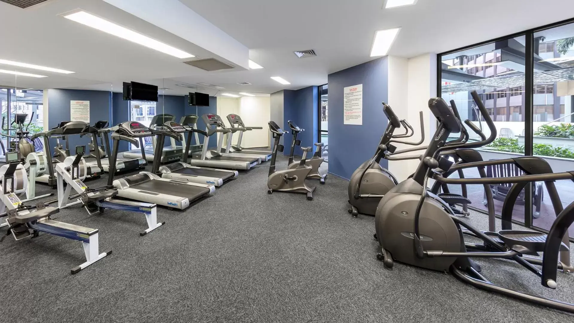 Fitness centre/facilities, Fitness Center/Facilities in Oaks Brisbane Aurora Suites