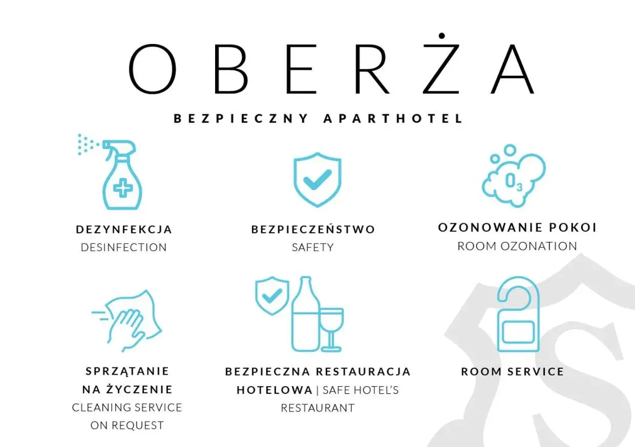 Property logo or sign in Aparthotel Oberża