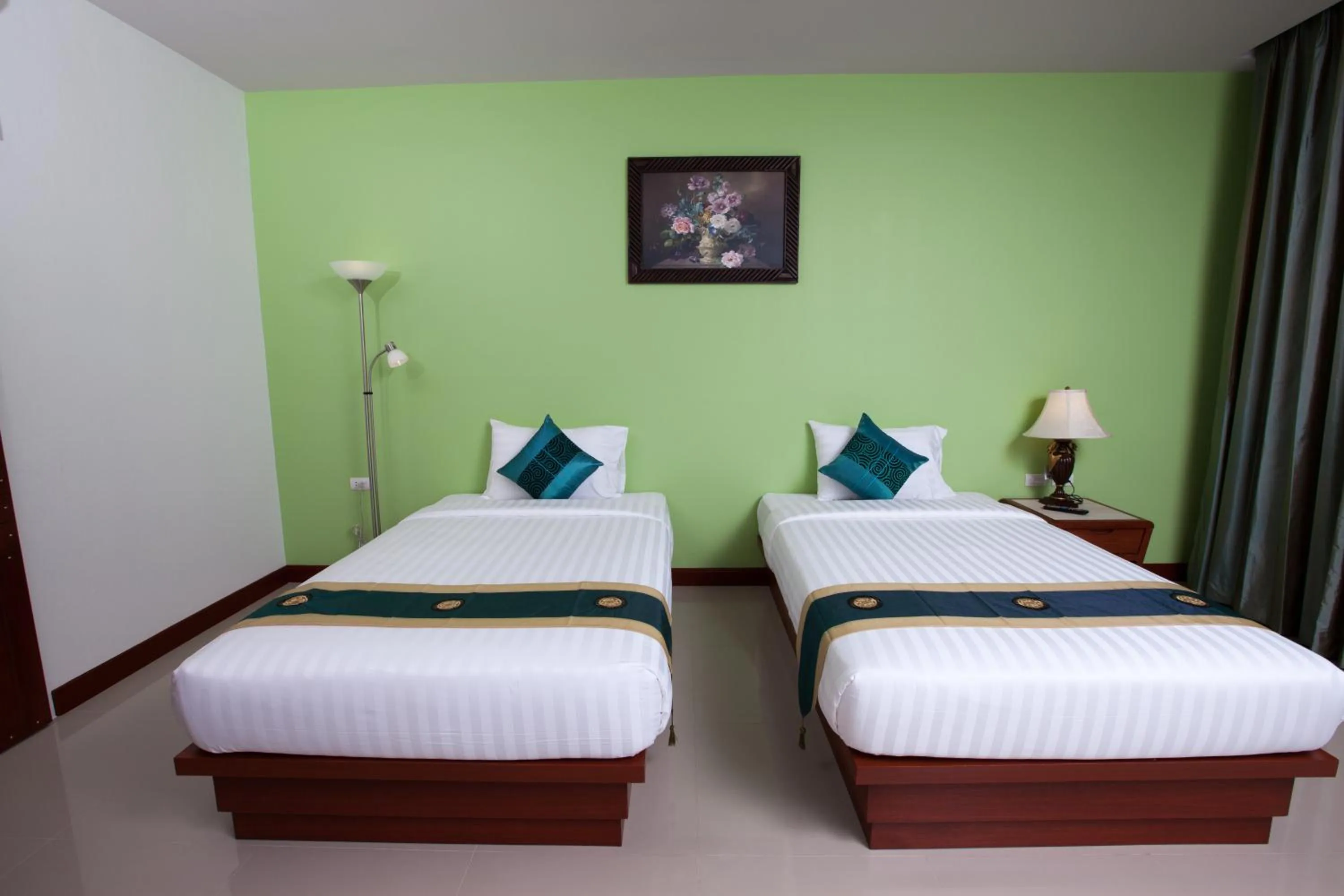 Bed in The BluEco Hotel SHA Plus