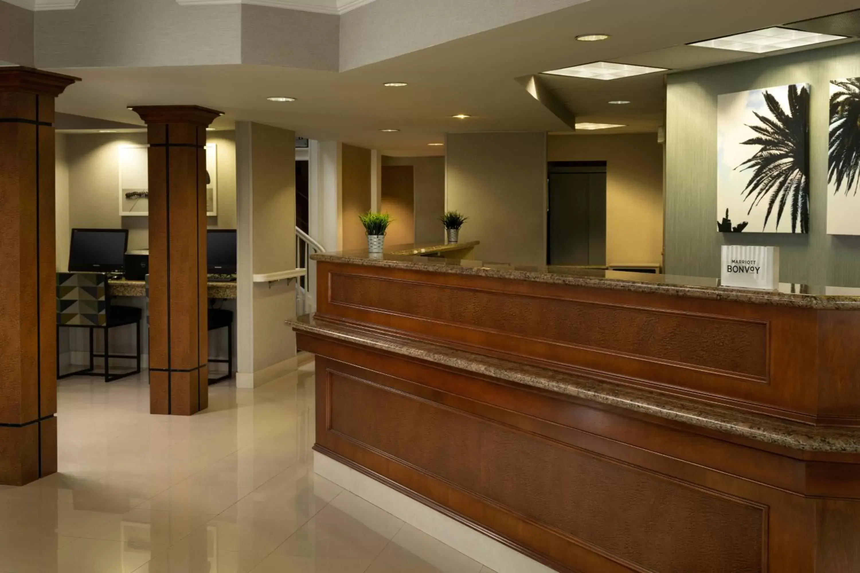 Lobby or reception, Lobby/Reception in Residence Inn by Marriott San Francisco Airport San Mateo