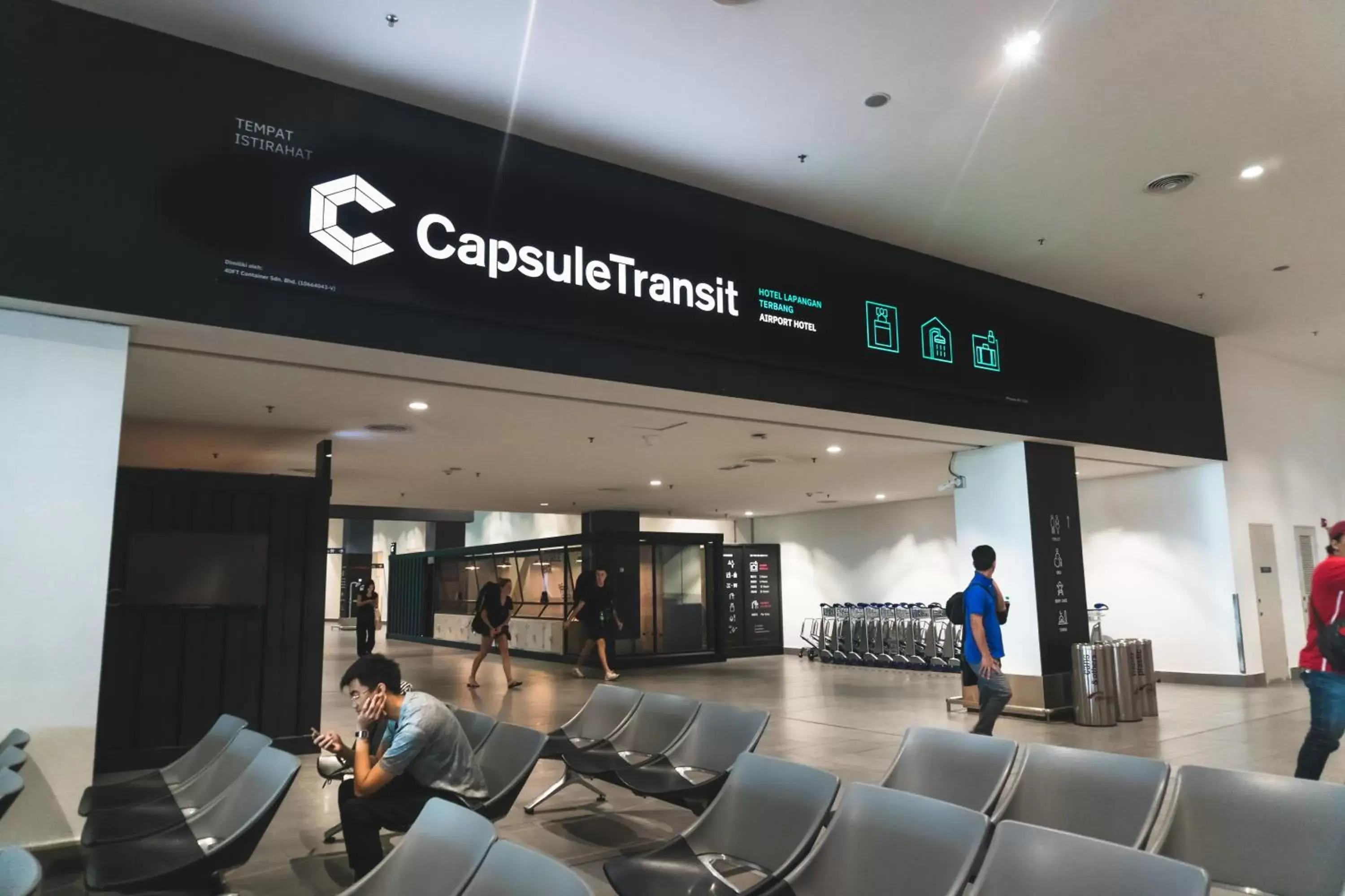 Property logo or sign in CapsuleTransit KLIA 2 (Landside) - Gateway@KLIA2, Level 1