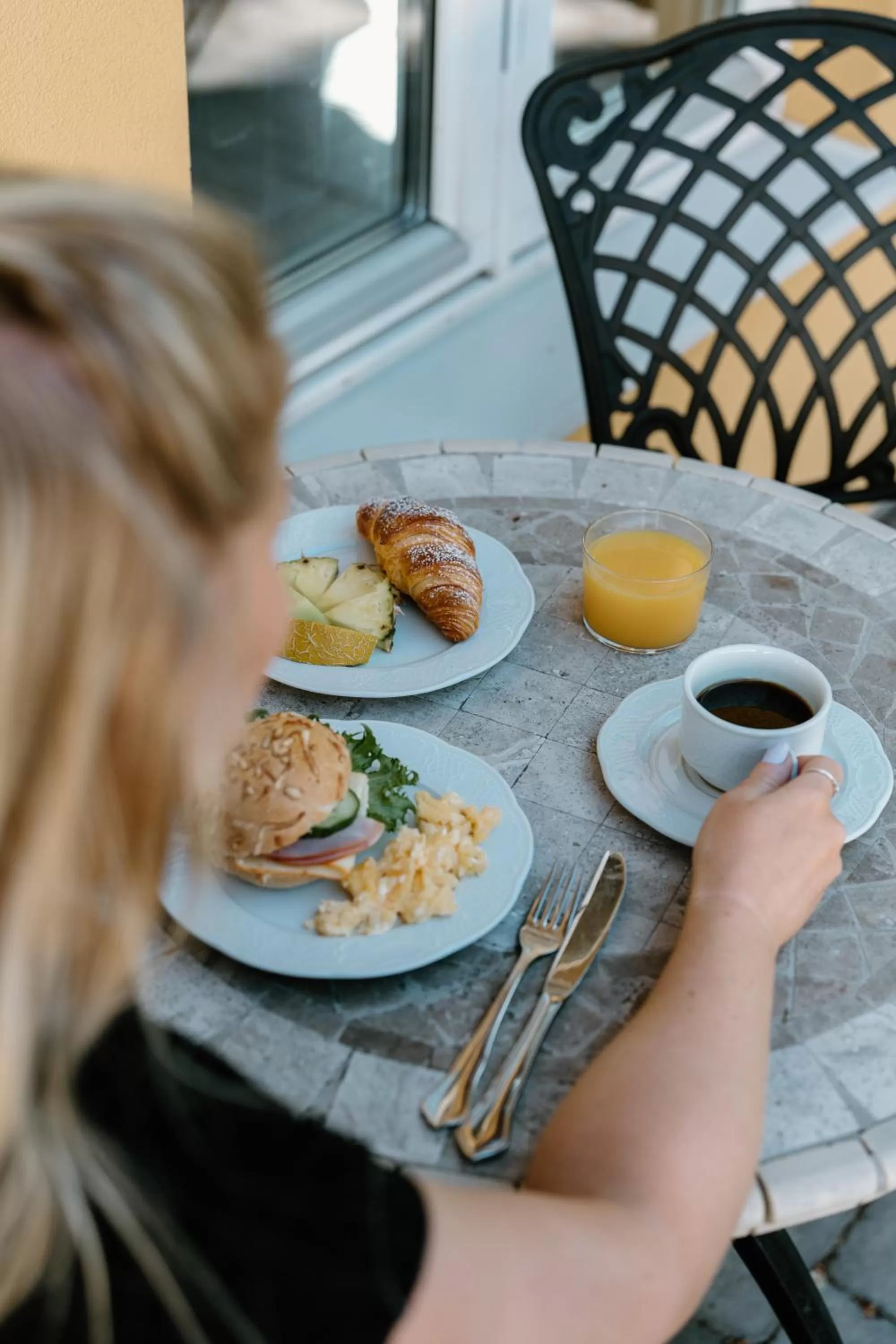 Buffet breakfast in Park Hotel Linköping Fawlty Towers