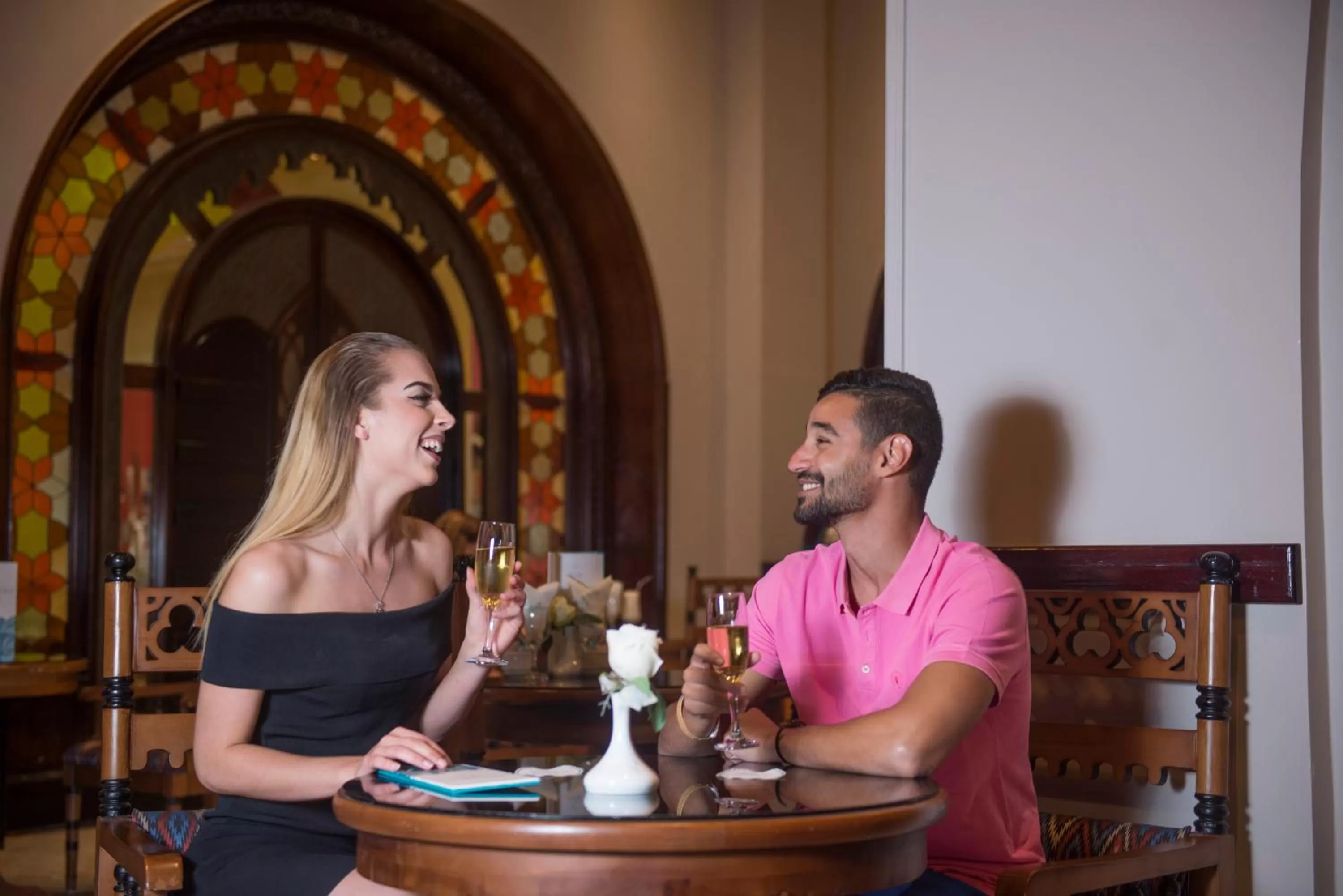 group of guests in Sunrise Royal Makadi Resort