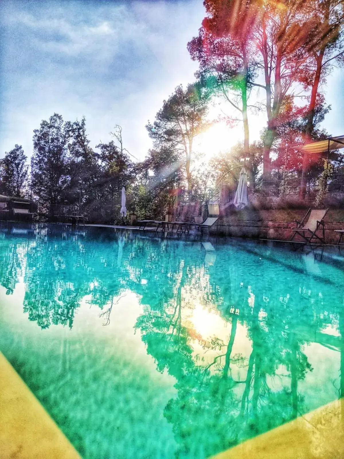 Swimming Pool in Villa Schiatti