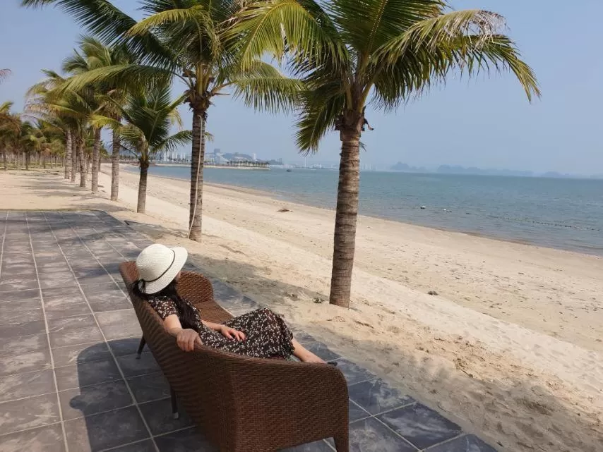 Beach in Golden Palm HaLong Hotel