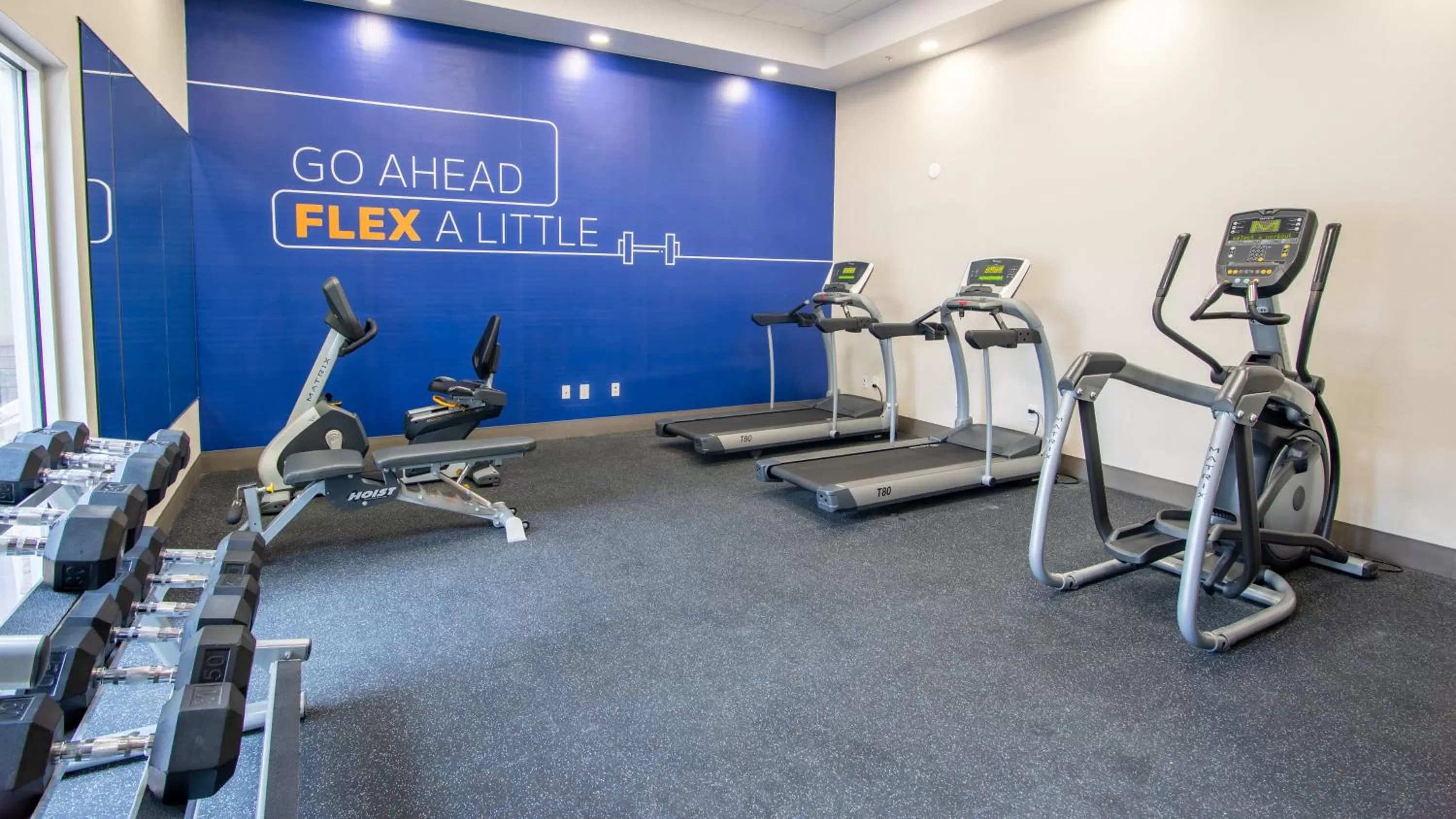 Fitness centre/facilities in Holiday Inn Express Oakdale by IHG