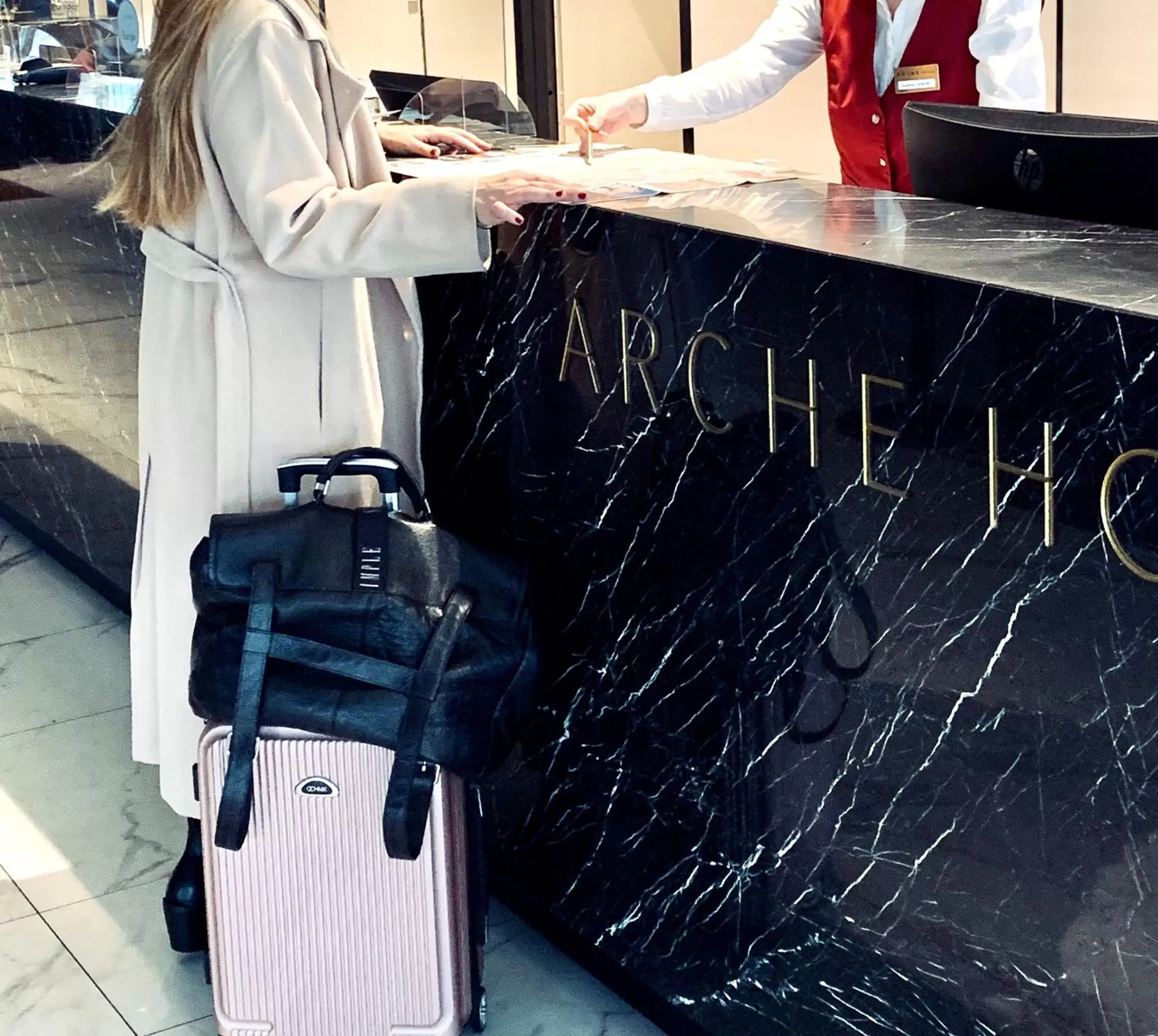 Lobby or reception in Arche Hotel Krakowska