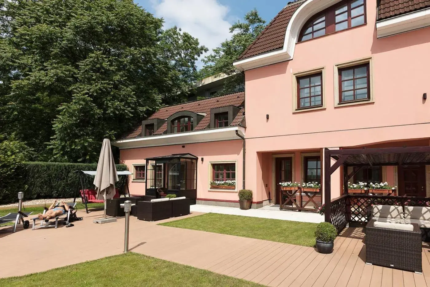 Property building in Hotel Hoffmeister Property building in Hotel Hoffmeister