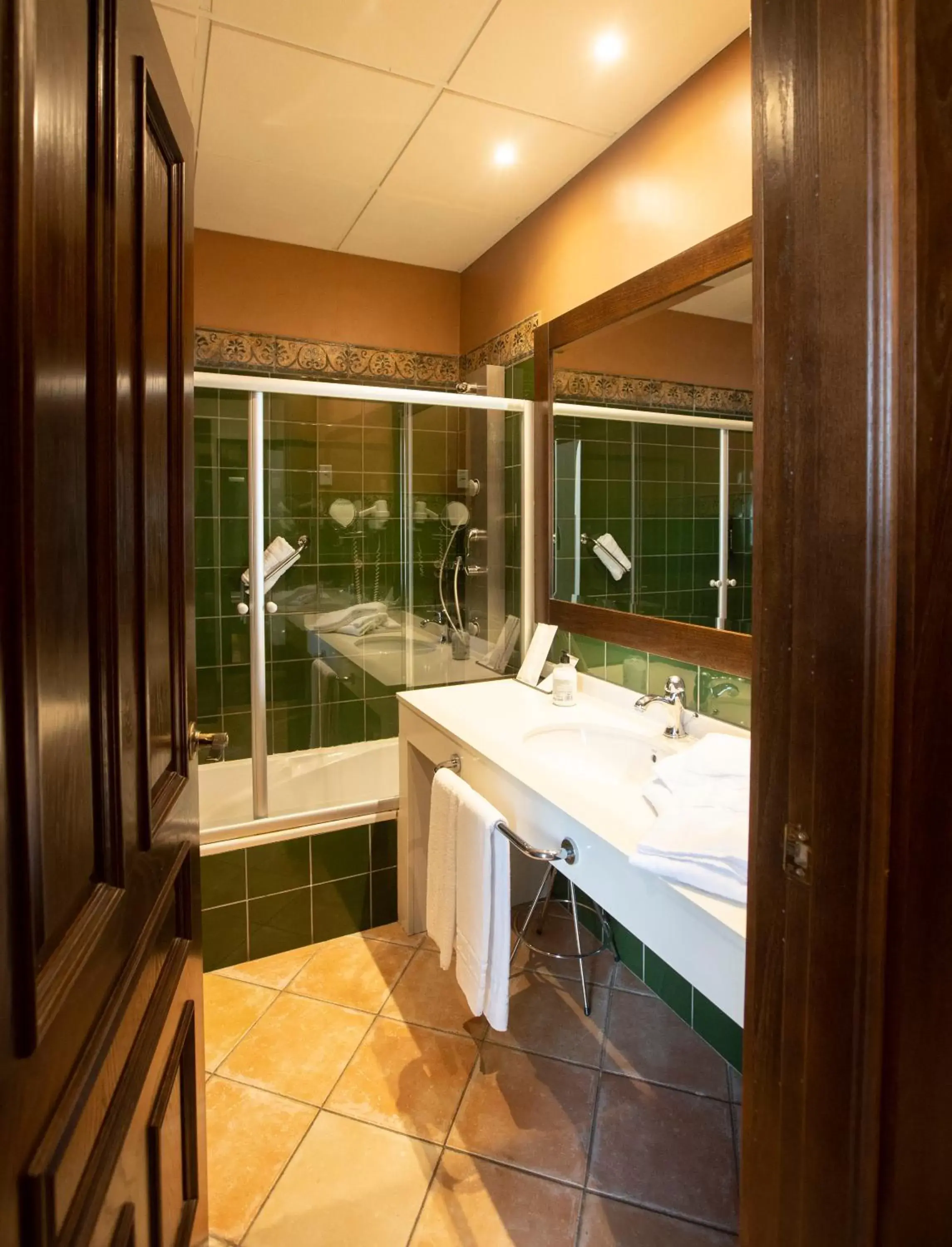 Bathroom in Hotel Rural OLIVENZA PALACIO