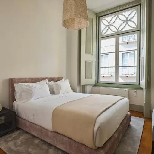 Bed in Look Living, Lisbon Design Apartments