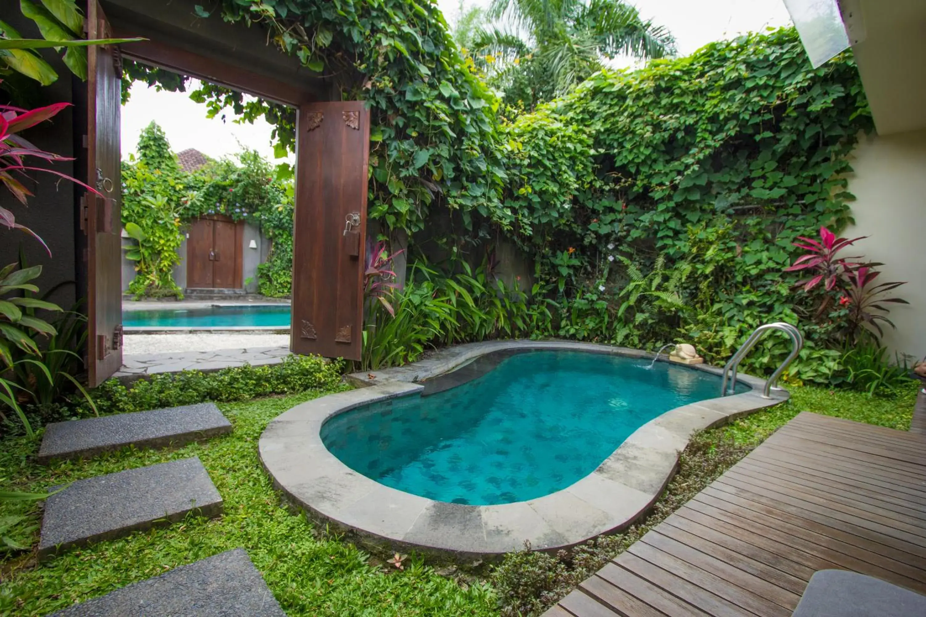 Bedroom, Swimming Pool in Ladera Villa Ubud