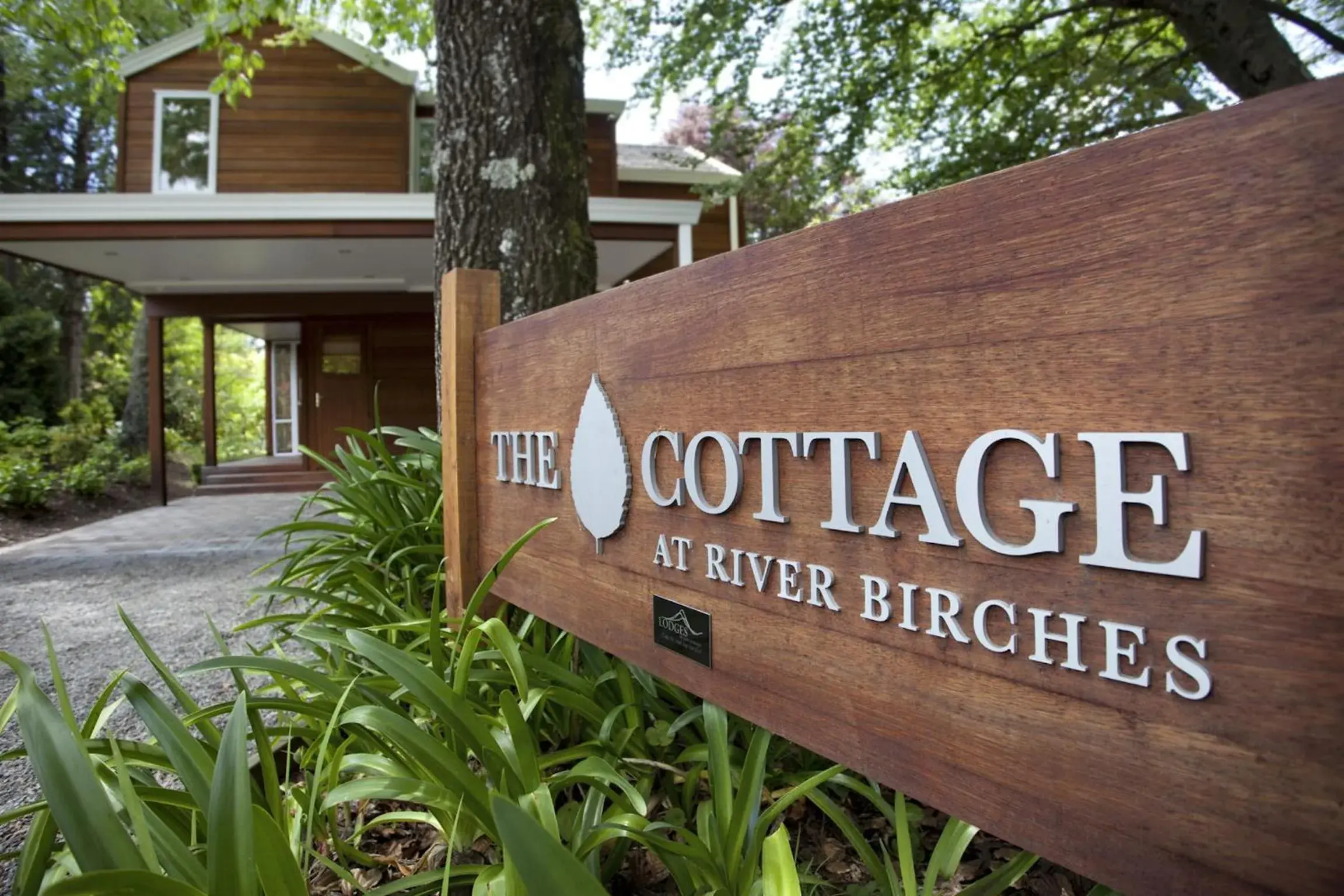 Facade/entrance, Property Logo/Sign in River Birches