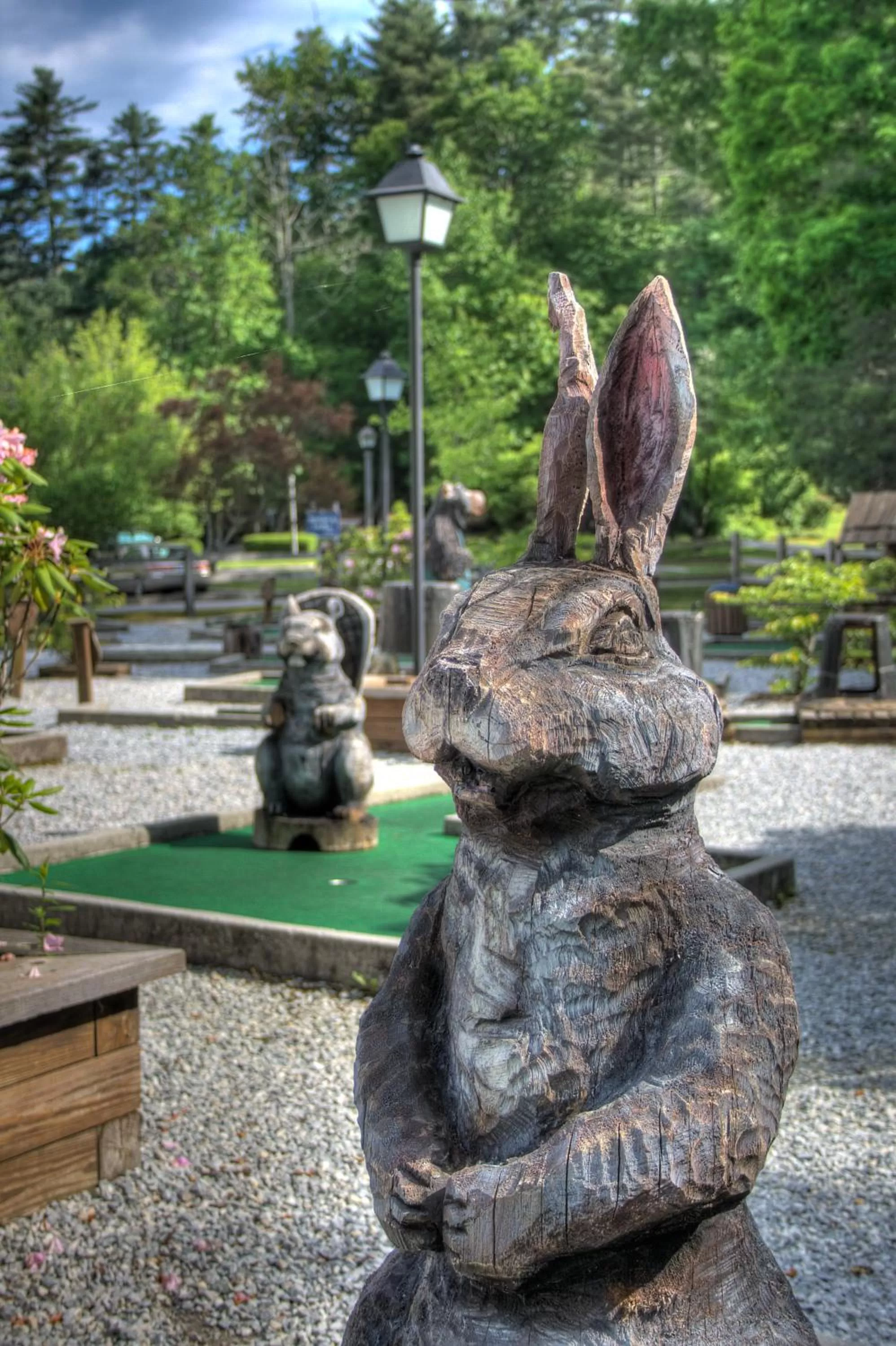 Minigolf in Foxhunt at Sapphire Valley