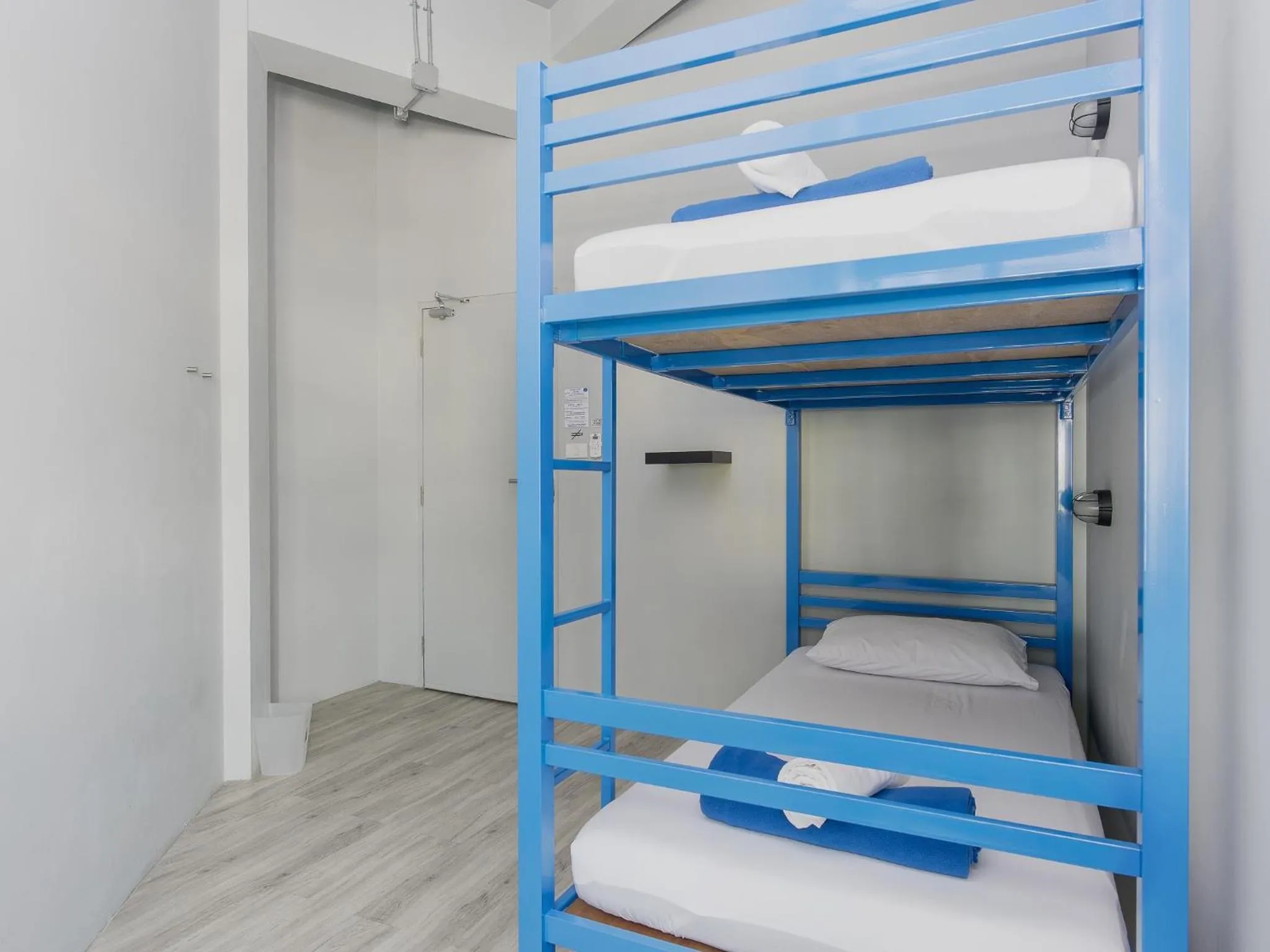 Bedroom, Bed in Loftel Station Hostel