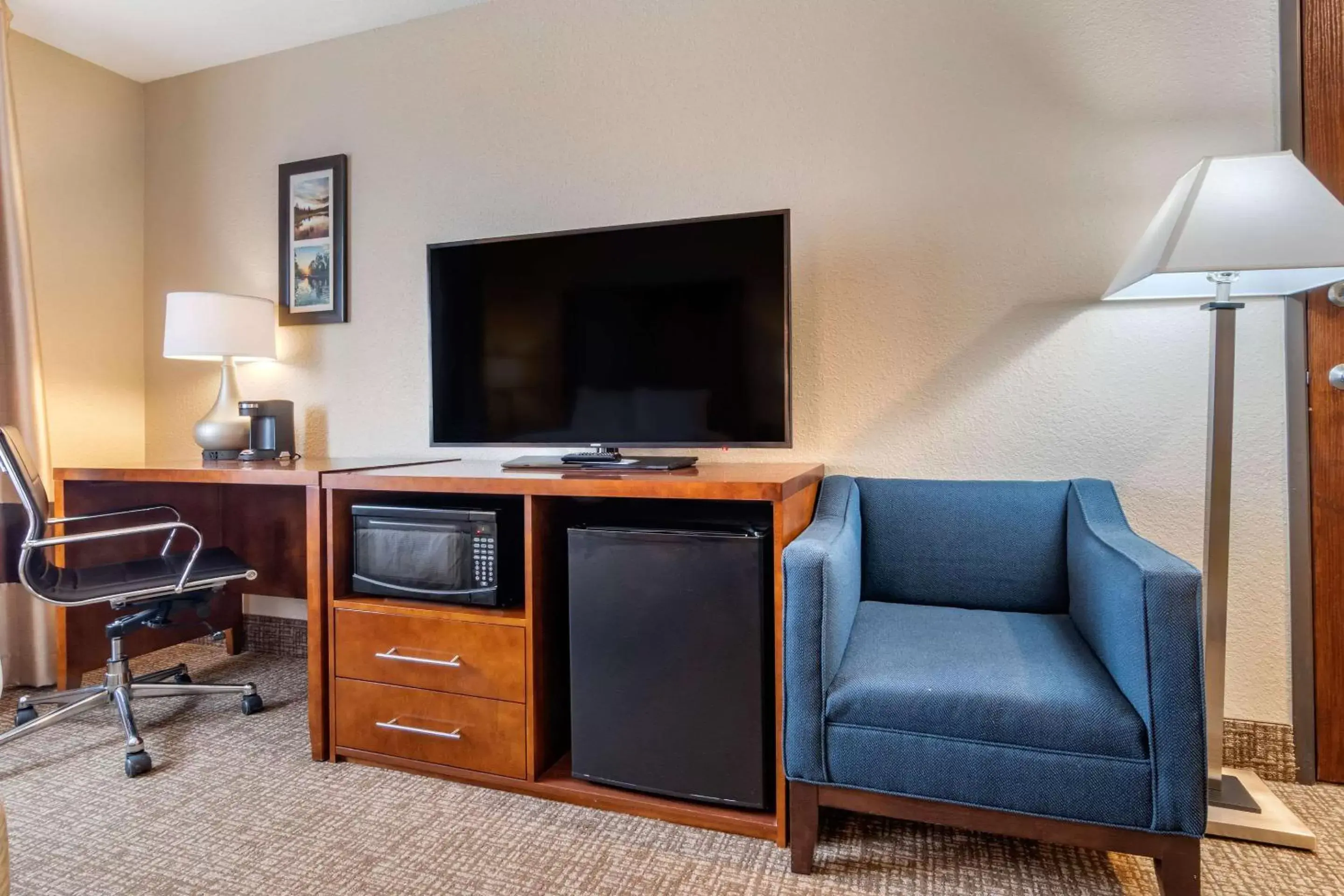 Photo of the whole room, TV/Entertainment Center in Comfort Inn & Suites South Hill I-85