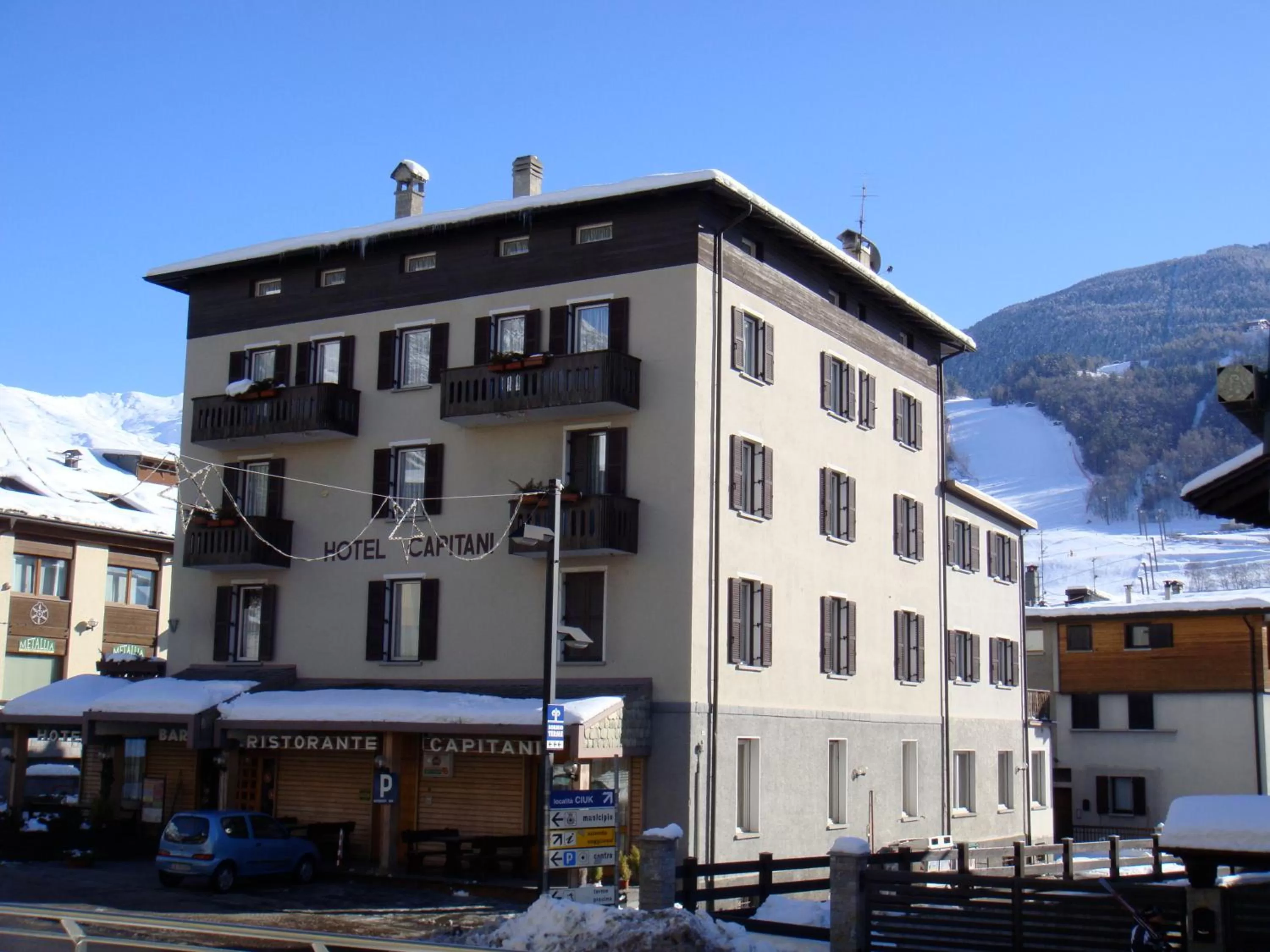 Property building in Hotel Capitani