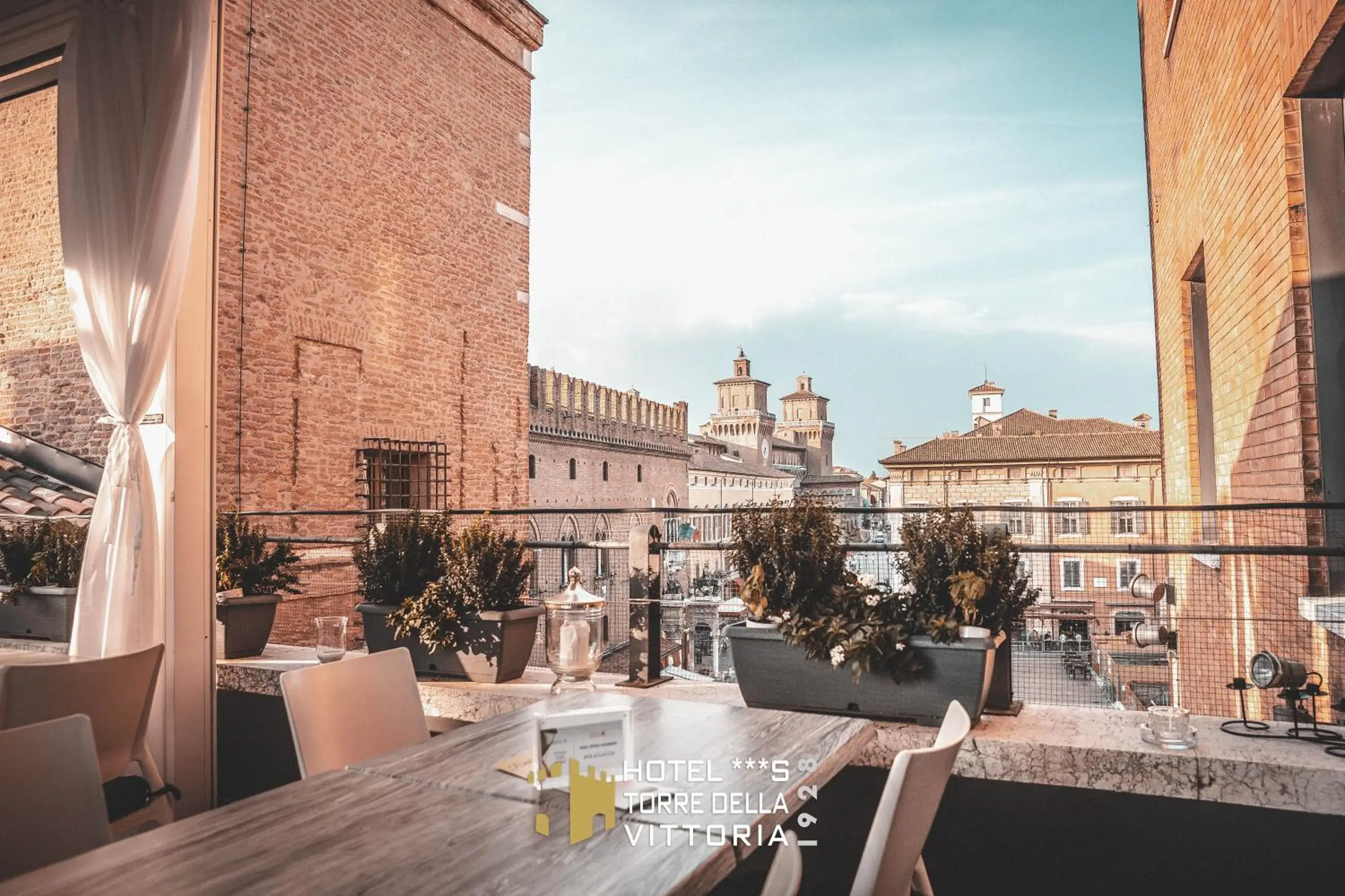 Balcony/Terrace in Hotel Torre della Vittoria 1928