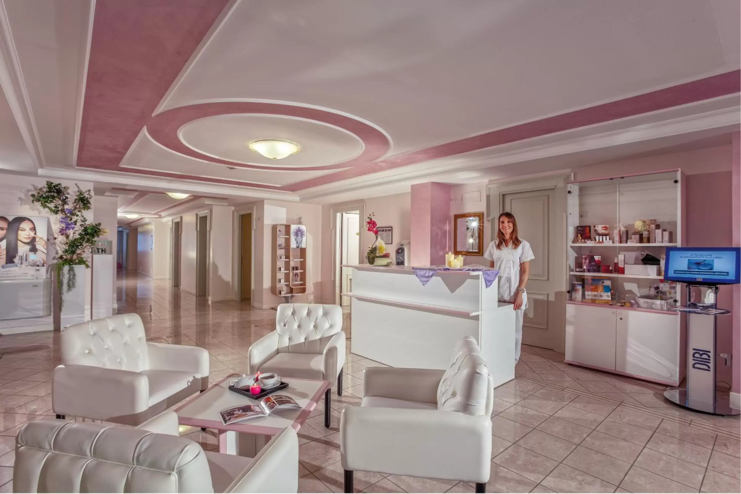 Spa and wellness centre/facilities, Lobby/Reception in Hotel Savoia Thermae & SPA