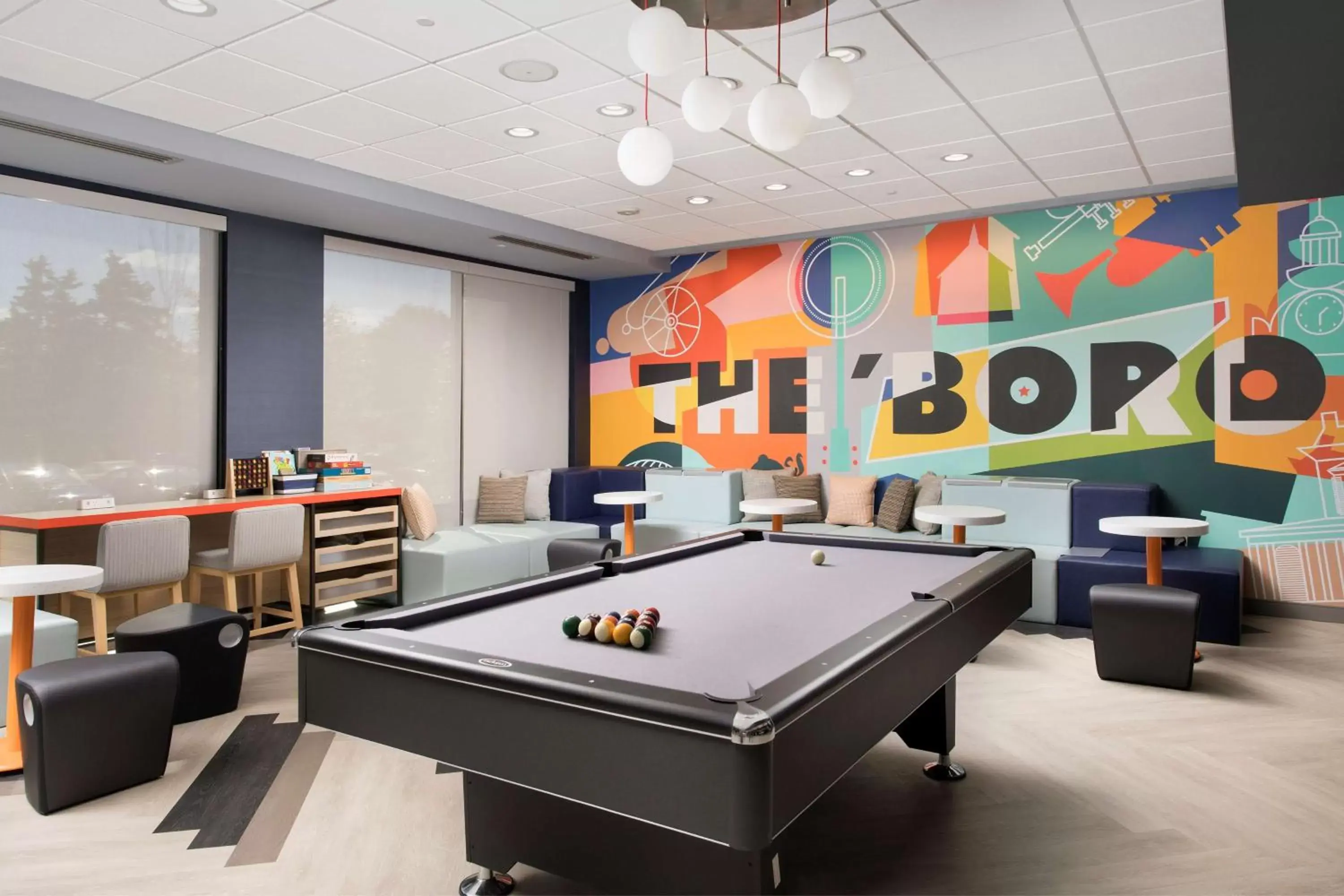Lobby or reception, Billiards in Home2 Suites By Hilton Murfreesboro