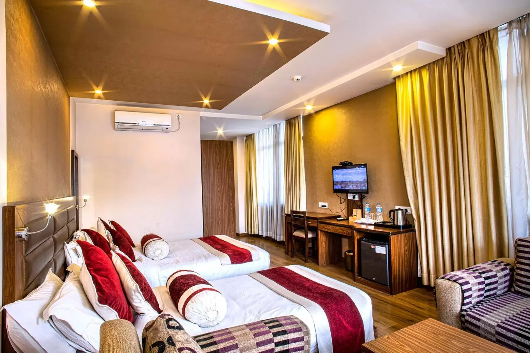 Bedroom in The Address Kathmandu Hotel