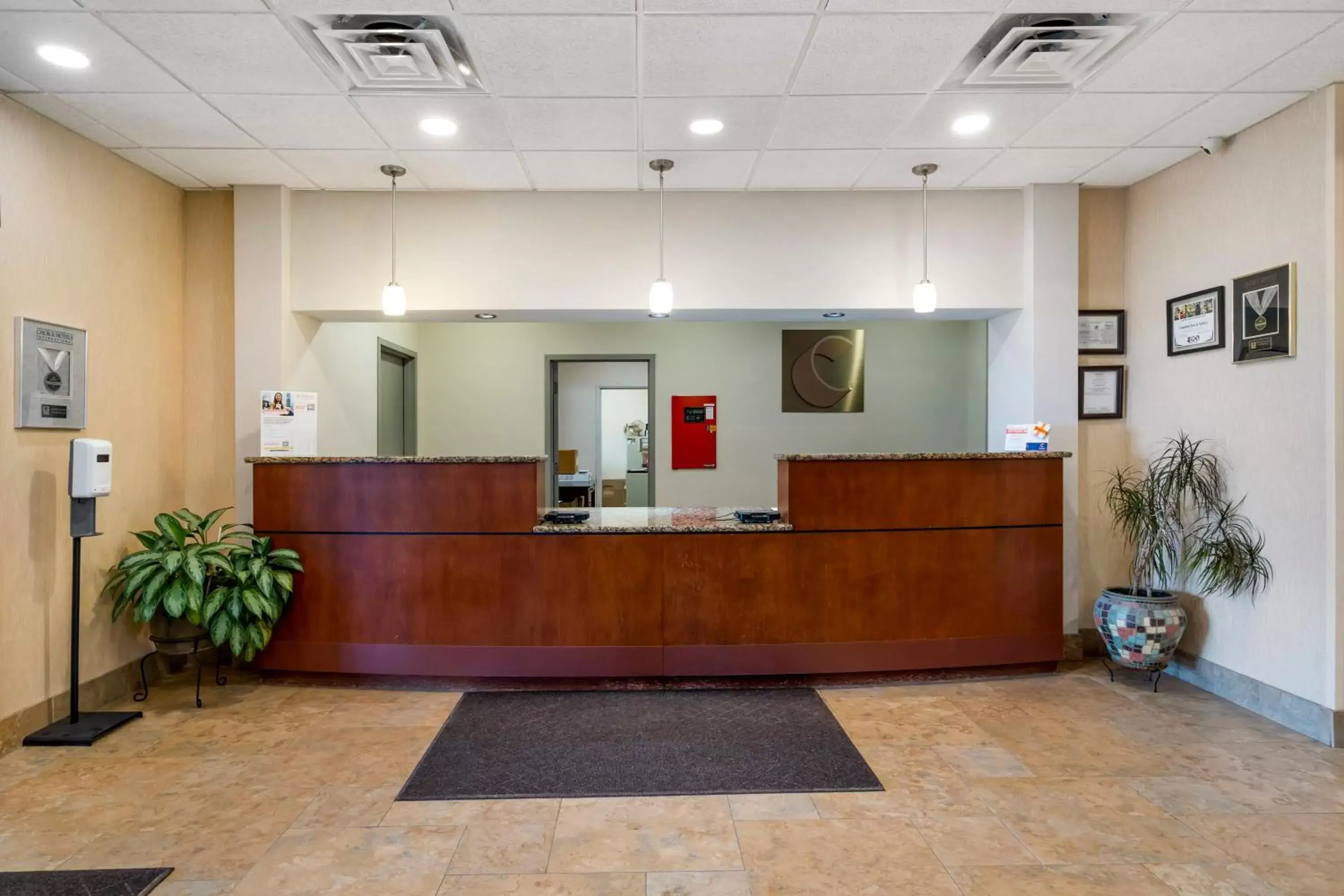 Lobby or reception, Lobby/Reception in Comfort Inn & Suites Watertown
