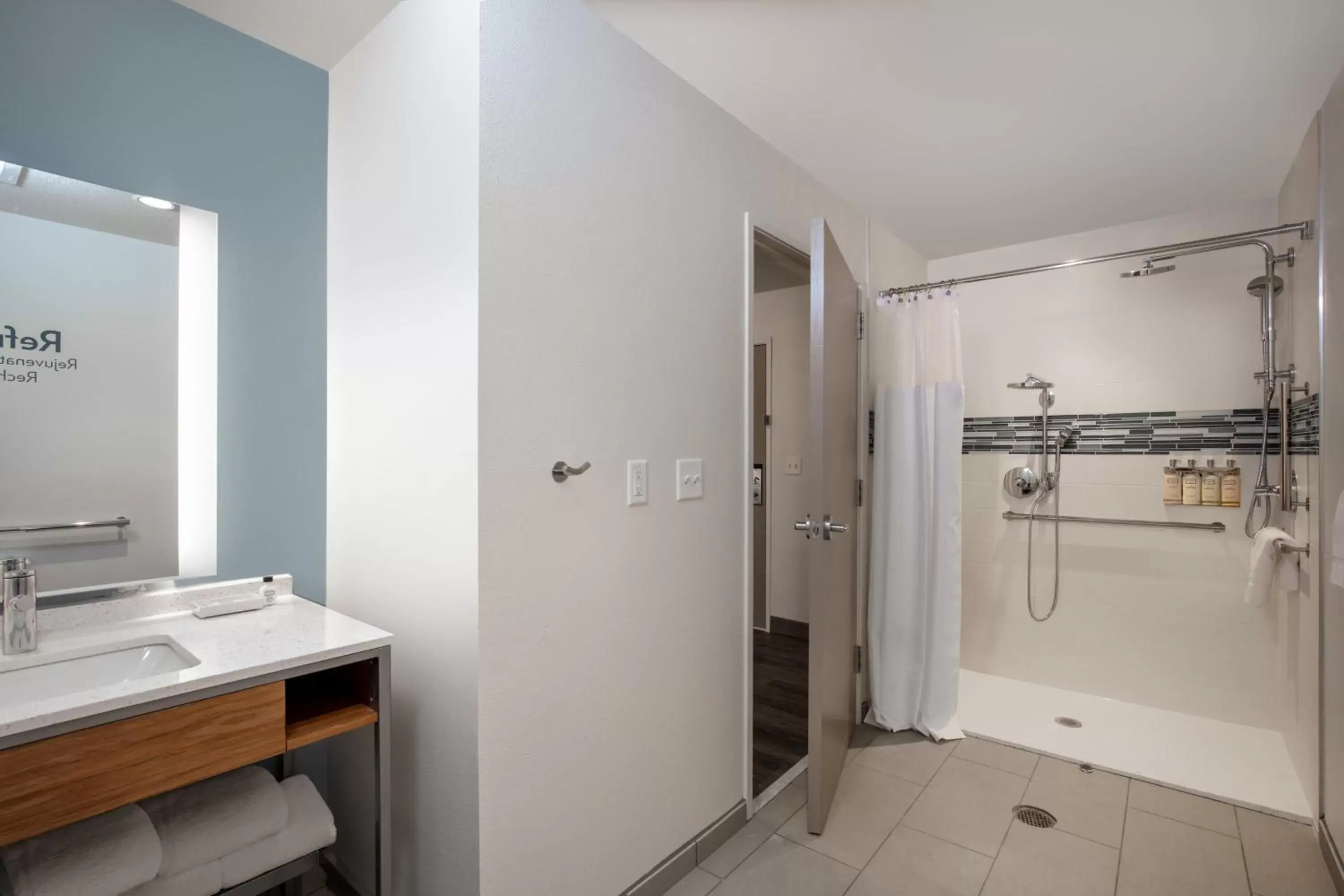 Shower, Bathroom in Even Hotels Denver Tech Center-Englewood, an IHG Hotel