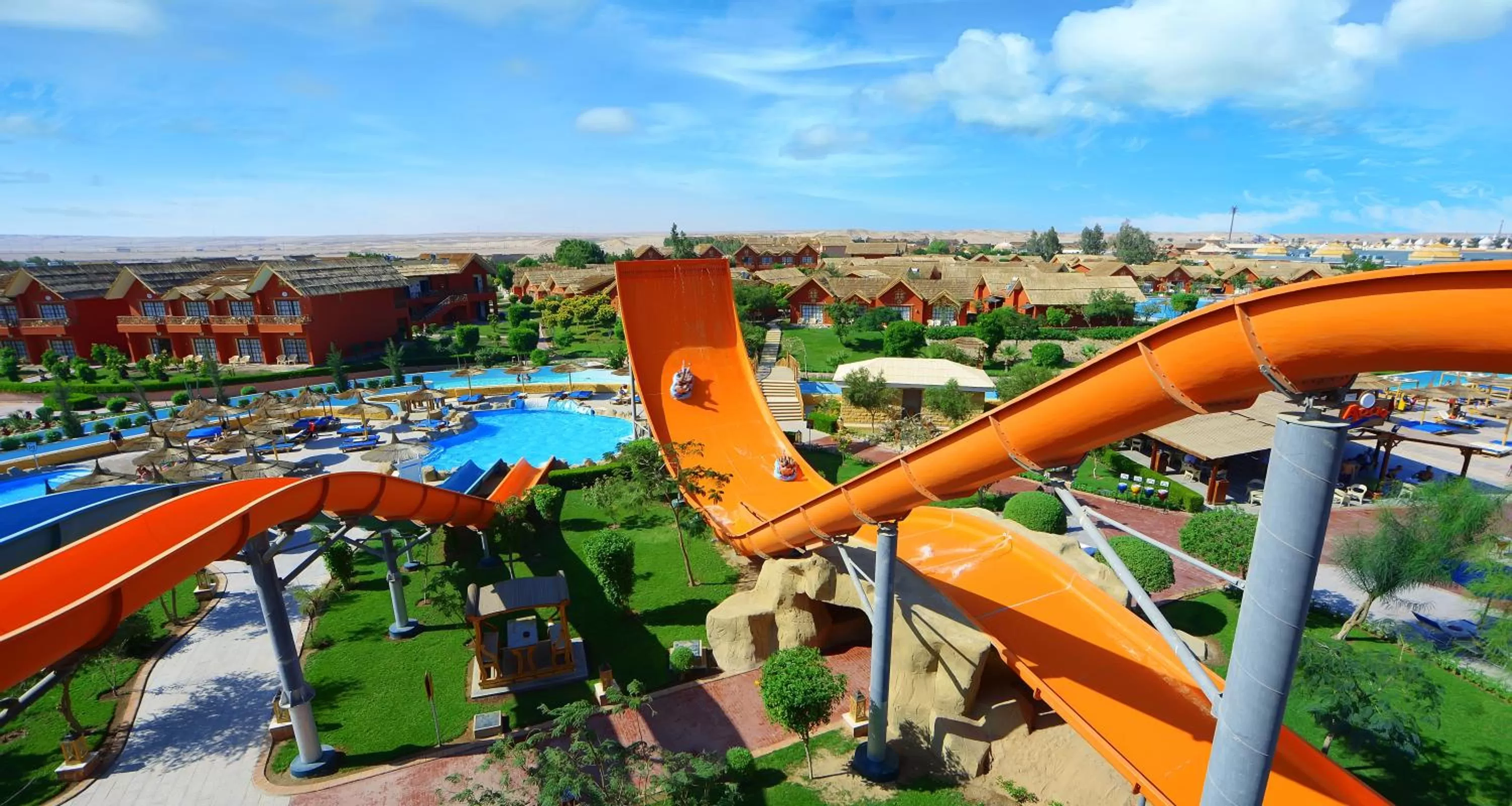 Aqua park in Pickalbatros Jungle Aqua Park - Neverland Hurghada