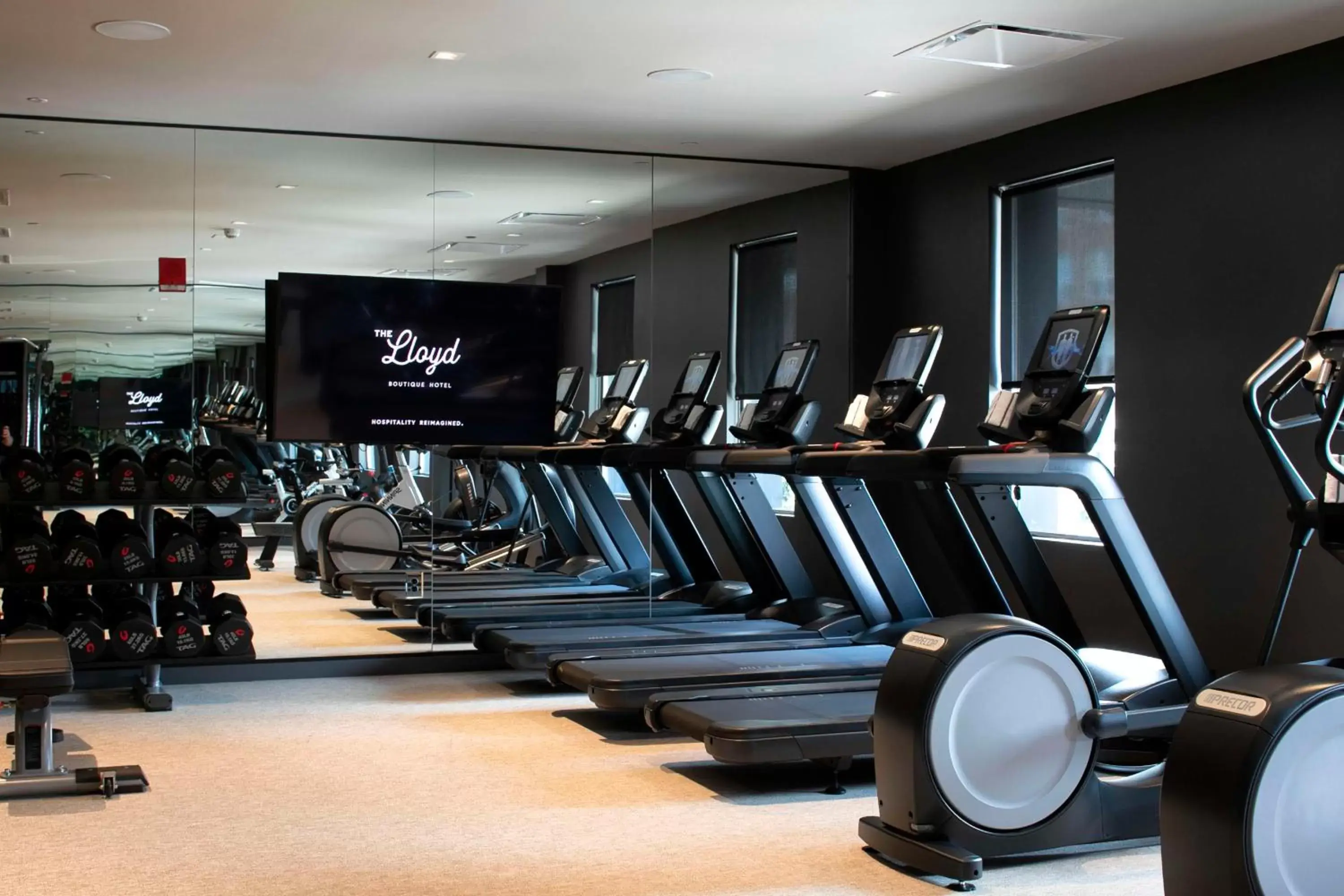 Fitness centre/facilities, Fitness Center/Facilities in The Lloyd Stamford, Tapestry Collection by Hilton