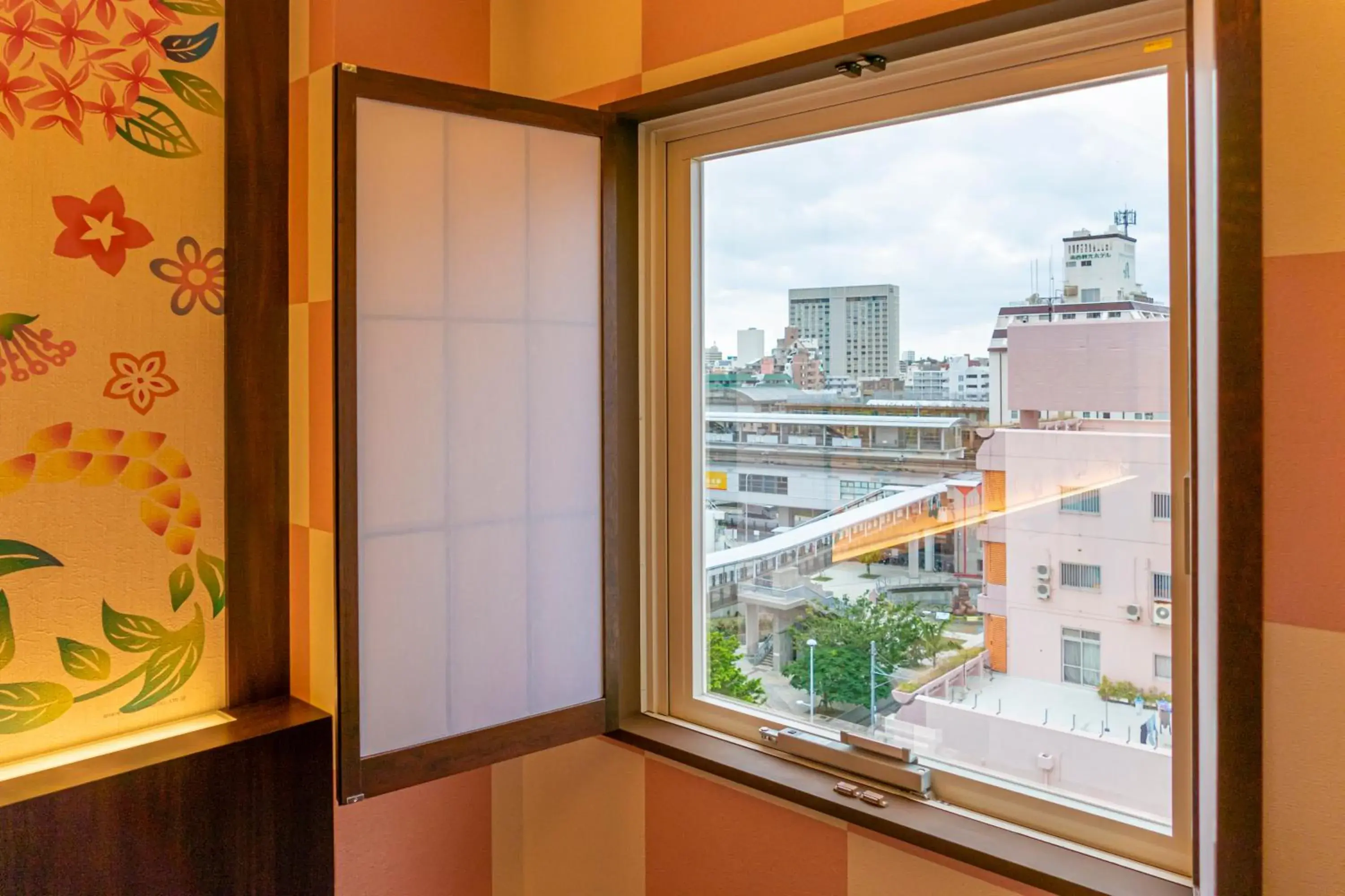 View (from property/room) in Hotel Okinawa With Sanrio Characters