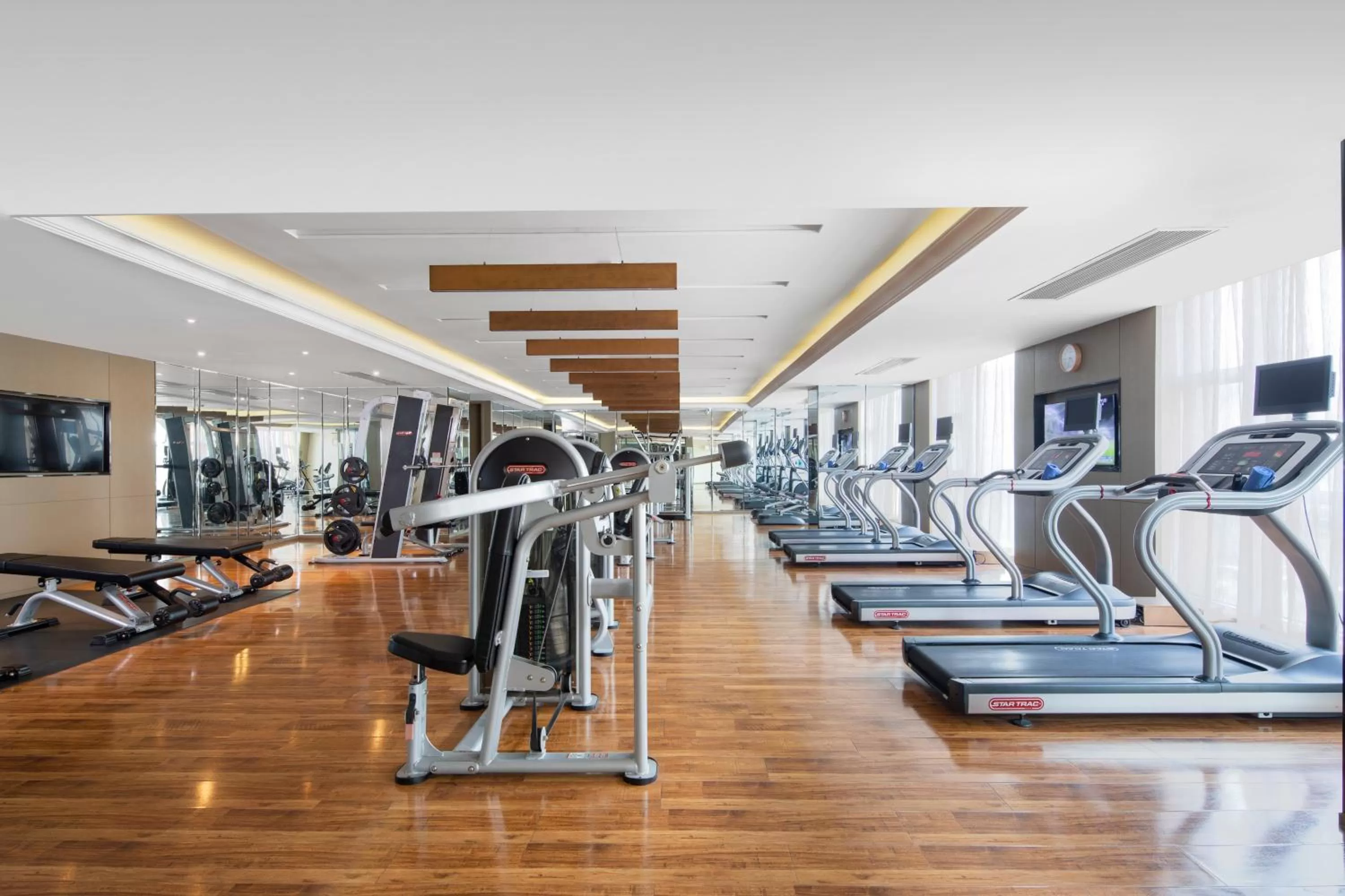 Fitness centre/facilities in Zhejiang Taizhou Marriott Hotel